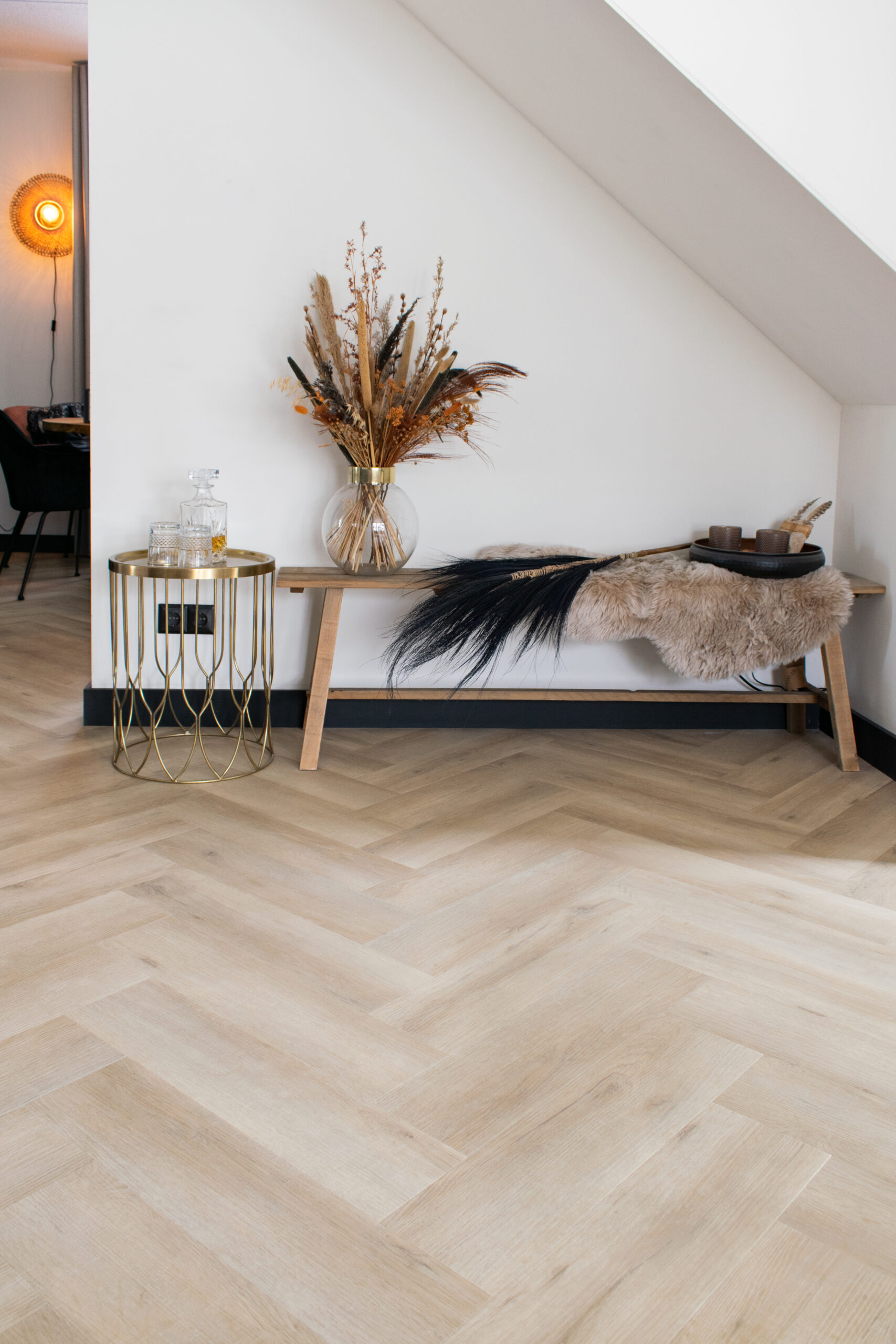 Gelasta Artline Visgraat 1260 Premium Oak Beige plak pvc - Afbeelding 7
