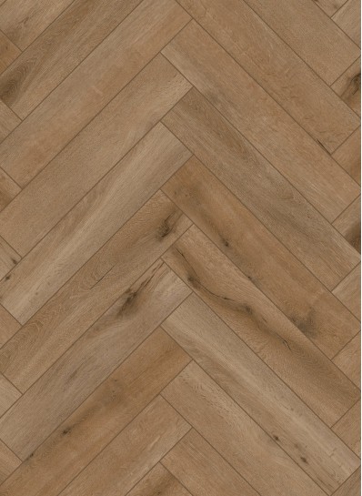Gelasta Callisto Visgraat 4200 Natural Oak Dark plak pvc - Afbeelding 5