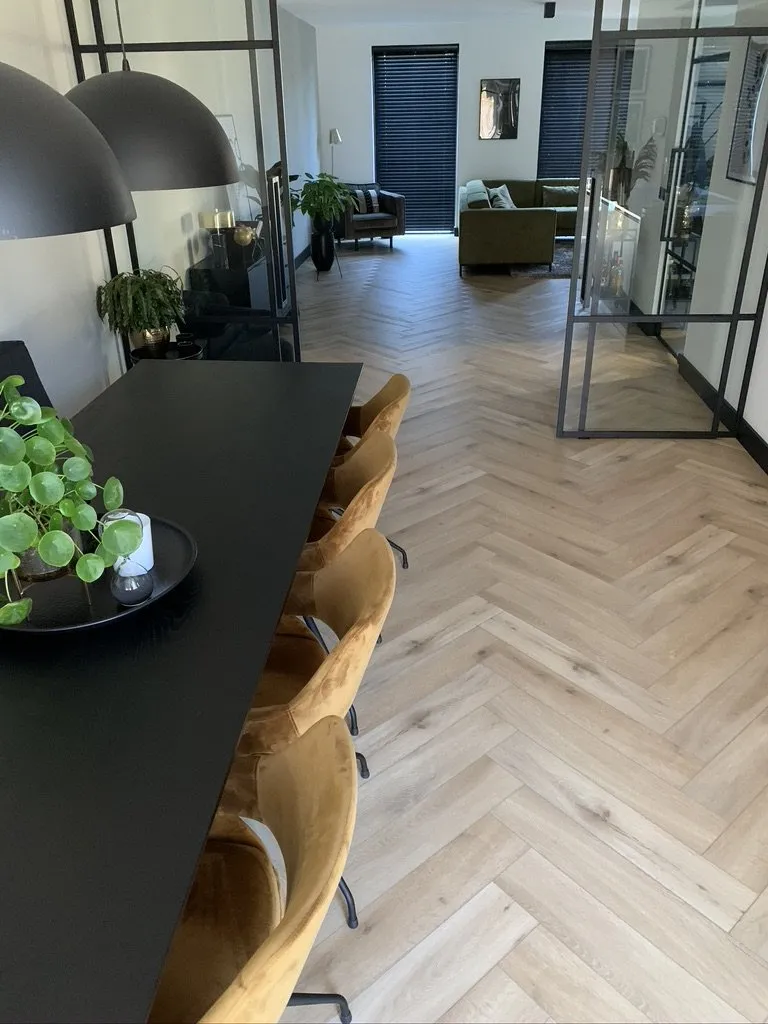 Gelasta Callisto Visgraat 4201 Natural Oak Light plak pvc - Afbeelding 13