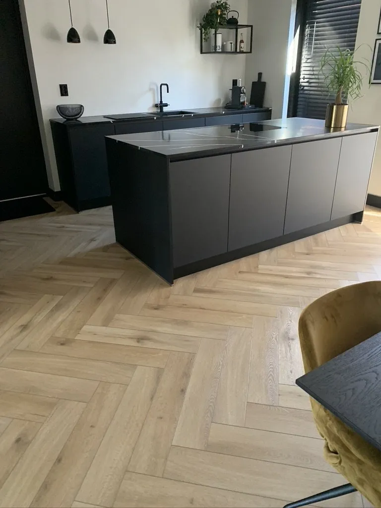 Gelasta Callisto Visgraat 4201 Natural Oak Light plak pvc - Afbeelding 10