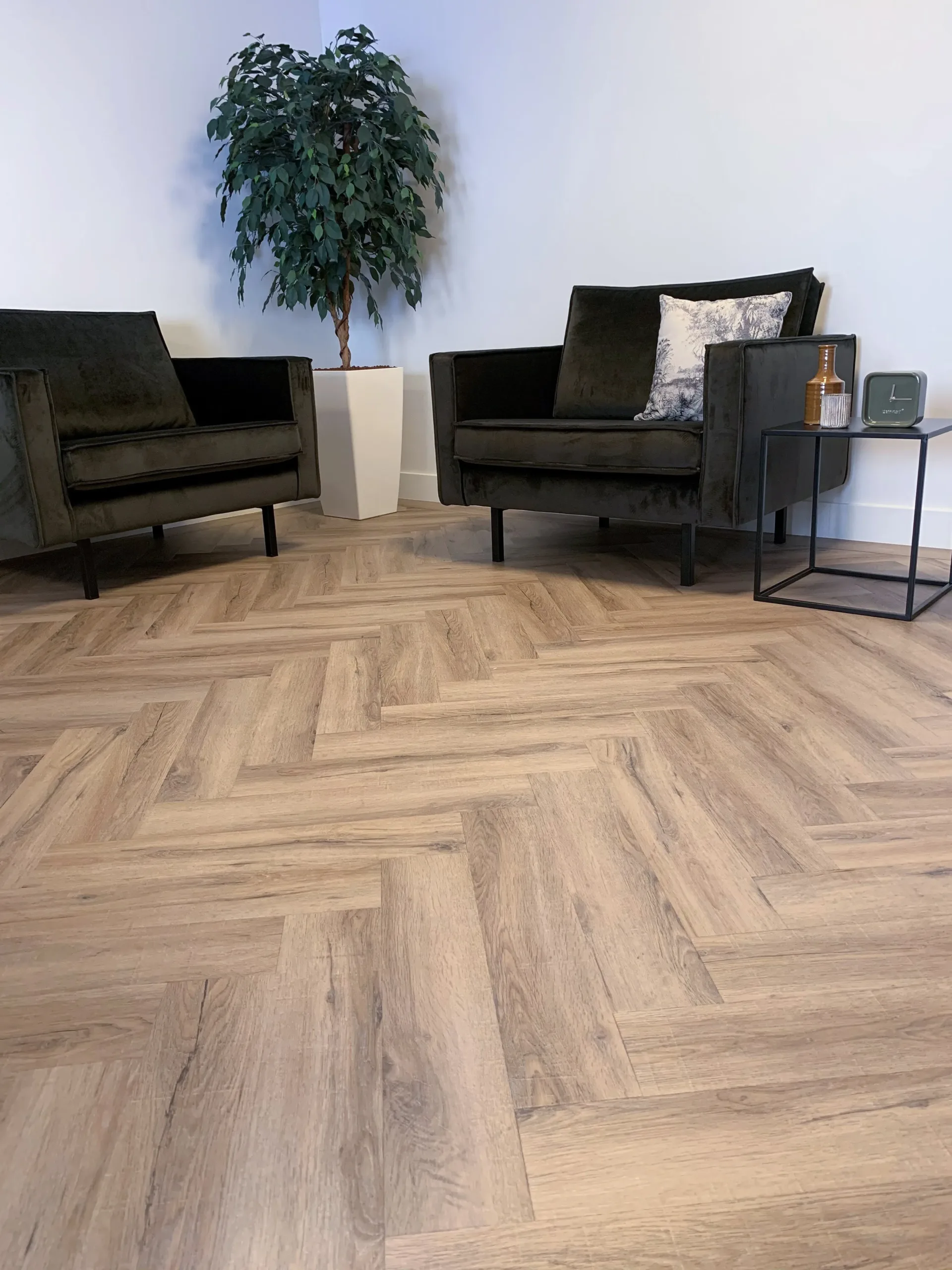 Gelasta City Visgraat 4700 Smoked Oak Light plak pvc - Afbeelding 8