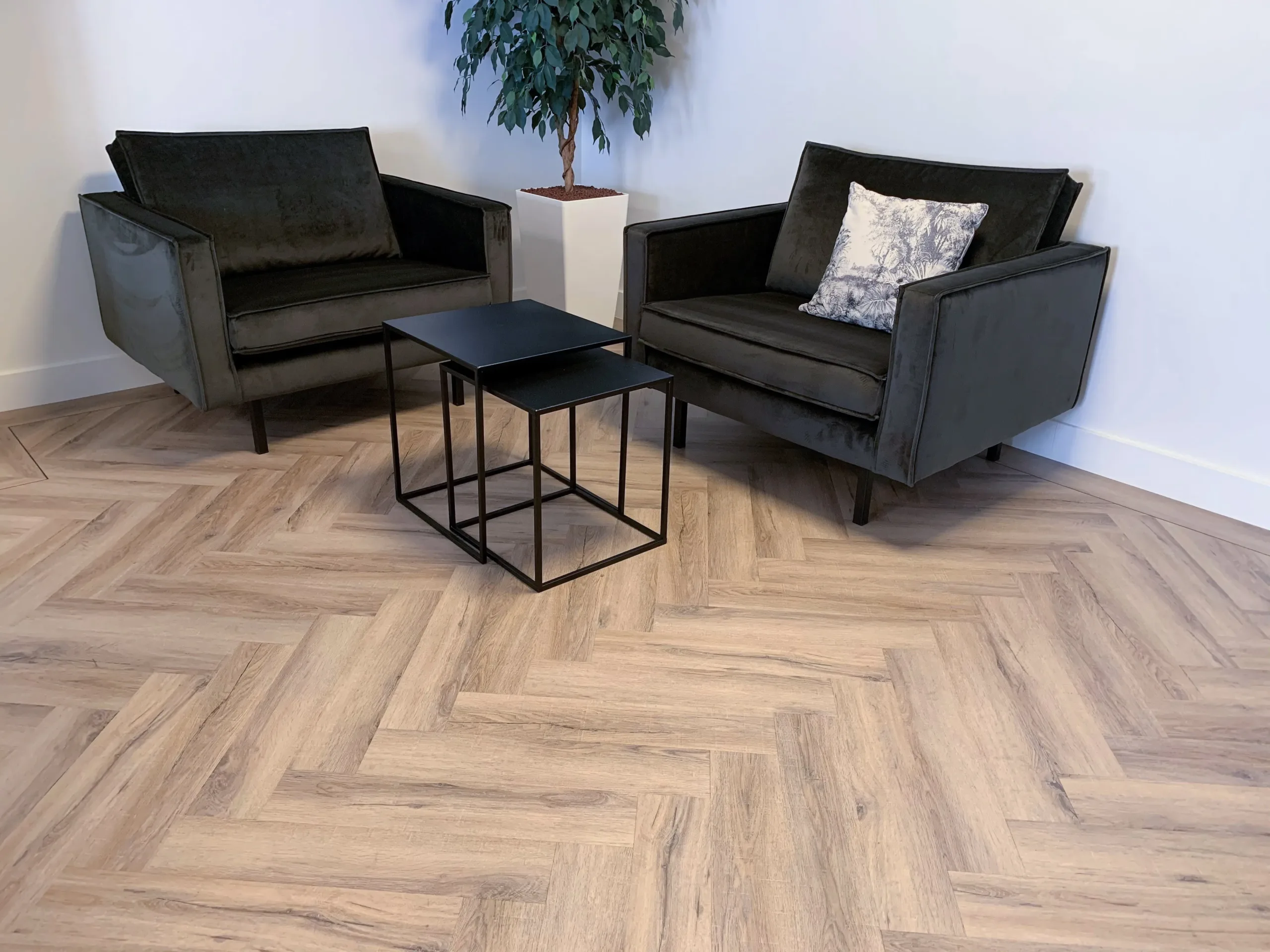 Gelasta City Visgraat 4700 Smoked Oak Light plak pvc - Afbeelding 6