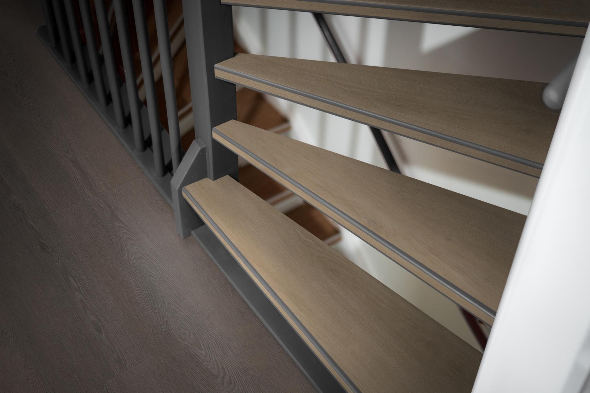 Ambiant Traptreden set pvc Avanto XL Beige Set 4 tredes 3,8/18/55 x 153cm - Afbeelding 3