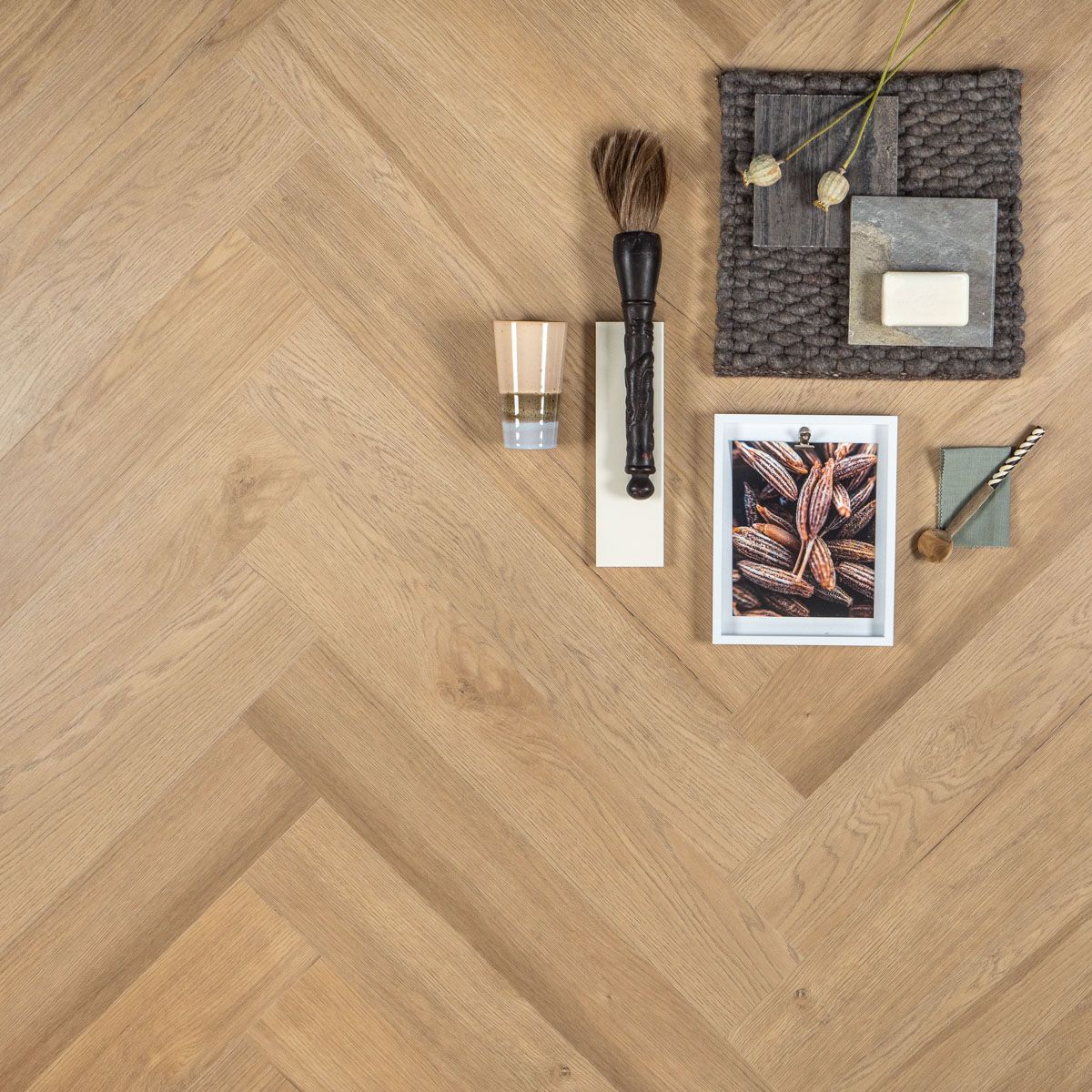 Pvc visgraat klik Otium @home Lux geïntegreerde ondervloer - Afbeelding 2