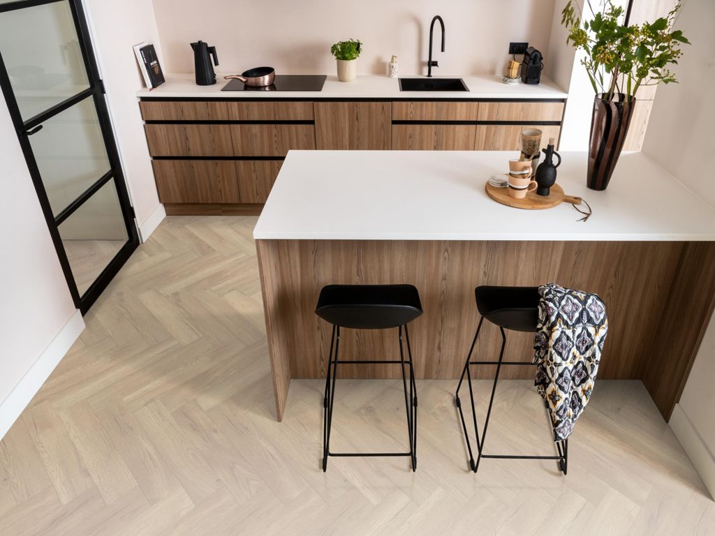 Laminaat Ambiant Marquant eiken licht naturel visgraat - Afbeelding 4