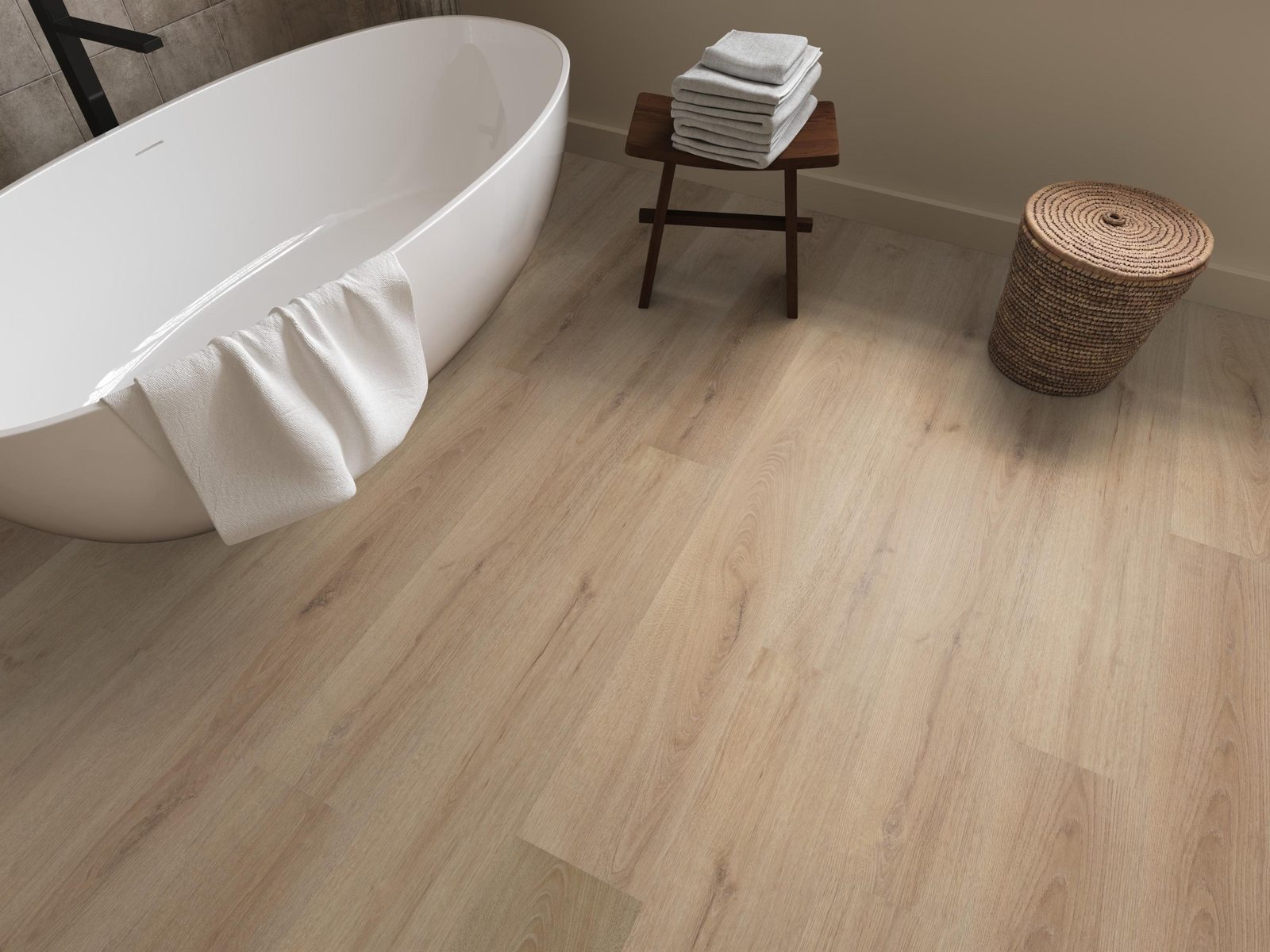 Ambiant plak pvc plank Valento Light brown – sfeerfoto
