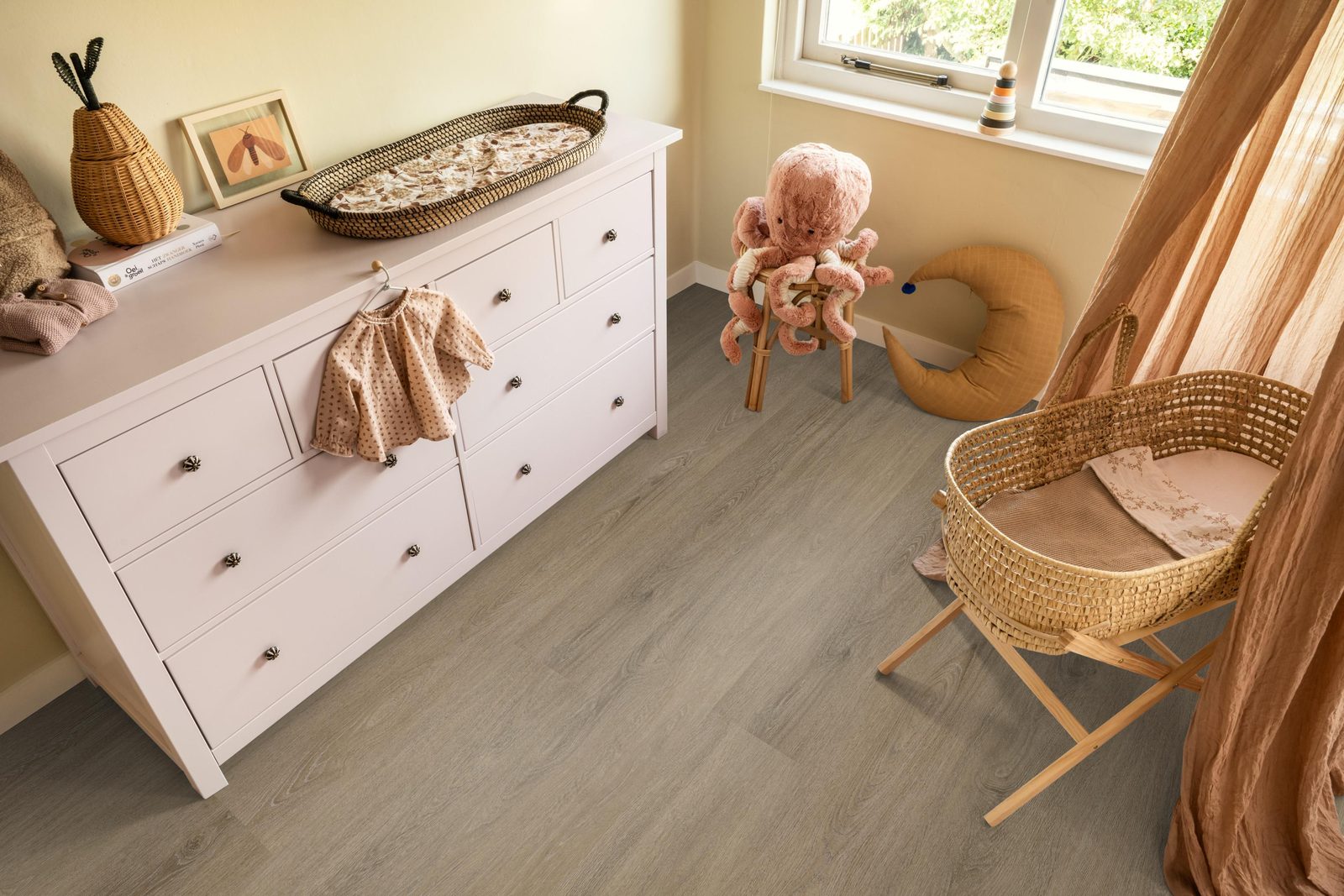 Ambiant plak pvc plank Viranto Smoky – sfeerfoto