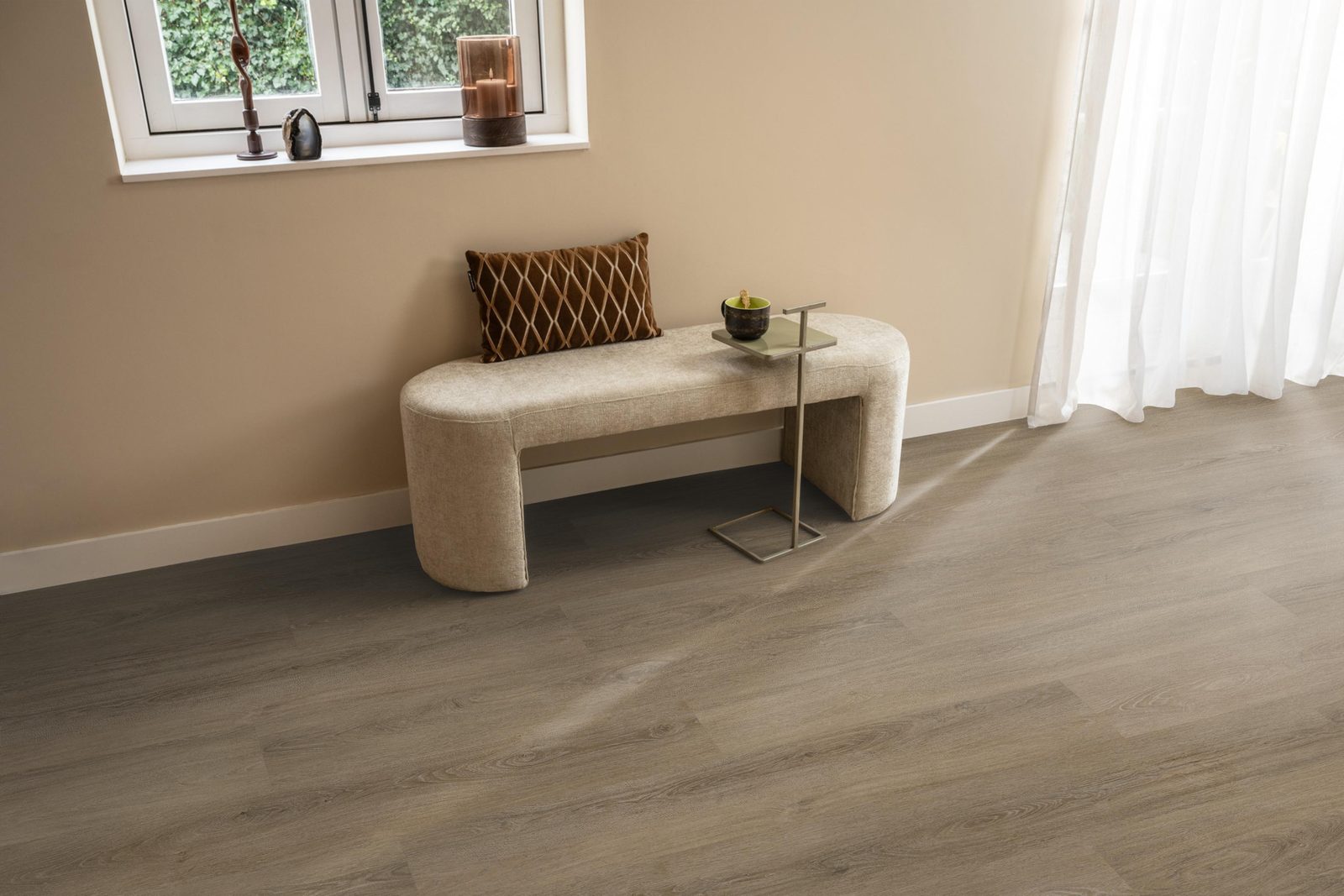 Ambiant plak pvc plank Viranto Smoky – sfeerfoto