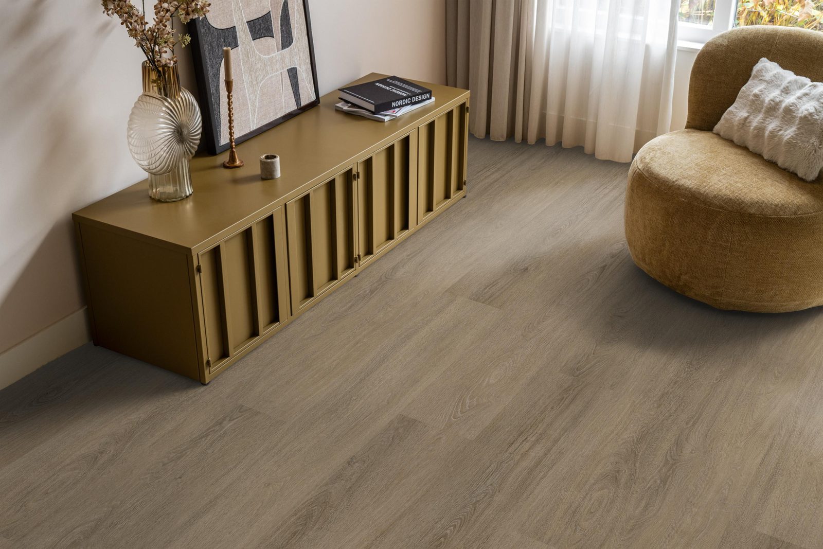 Ambiant plak pvc plank Viranto Smoky – sfeerfoto