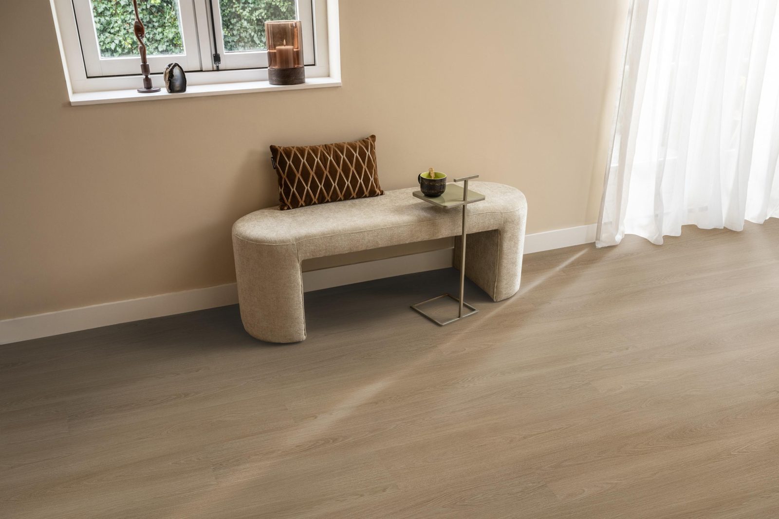 Ambiant pvc klik plank Soleno Warm oak – sfeerfoto