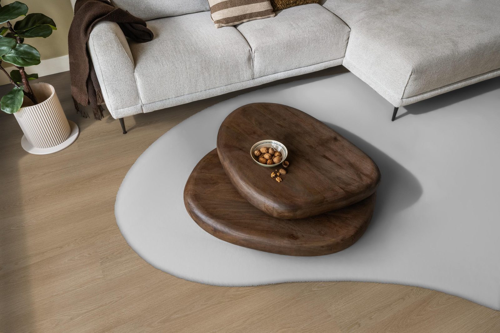 Ambiant pvc klik plank Soleno Warm oak – sfeerfoto