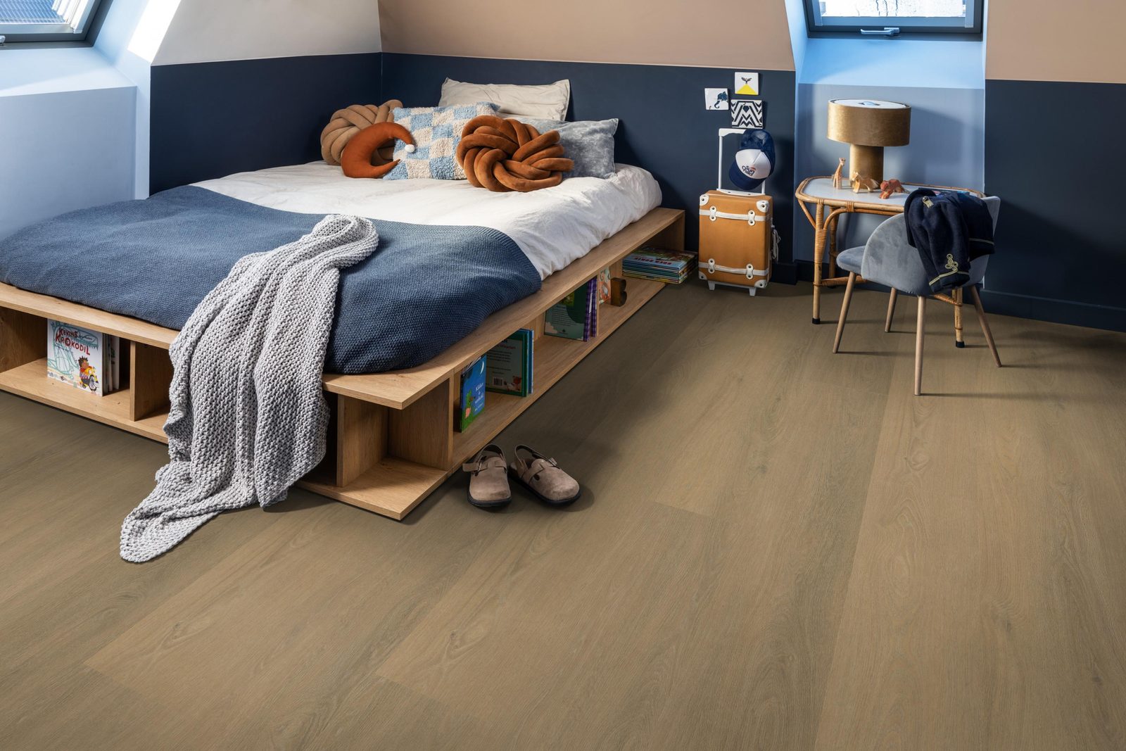 Ambiant pvc klik plank Viranto Warm natural – sfeerfoto