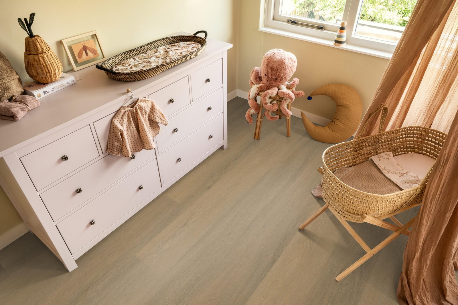 Ambiant pvc klik plank Viranto Warm natural – sfeerfoto