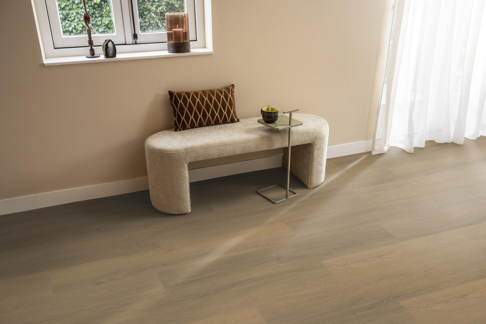 Ambiant pvc klik plank Viranto Warm natural – sfeerfoto