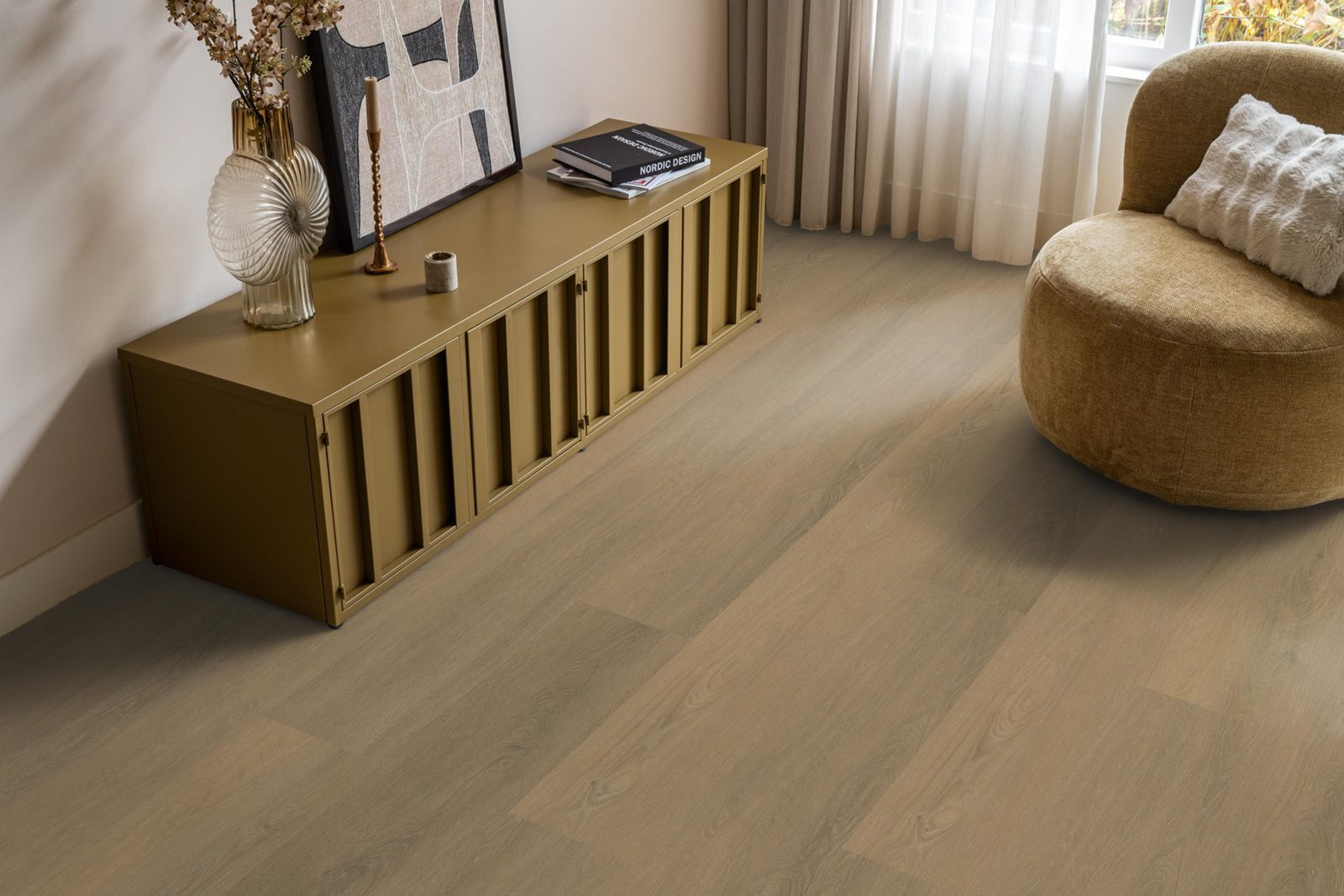 Ambiant pvc klik plank Viranto Warm natural – sfeerfoto