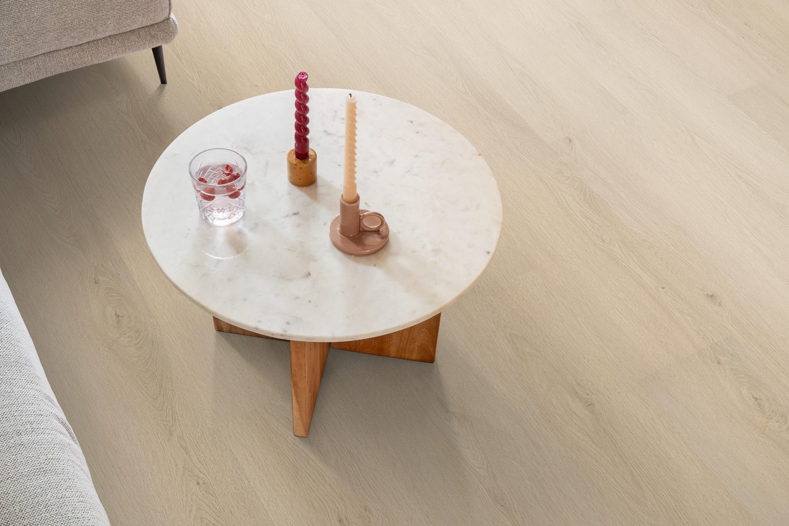 Ambiant pvc loose lay plank Marento Beige – sfeerfoto