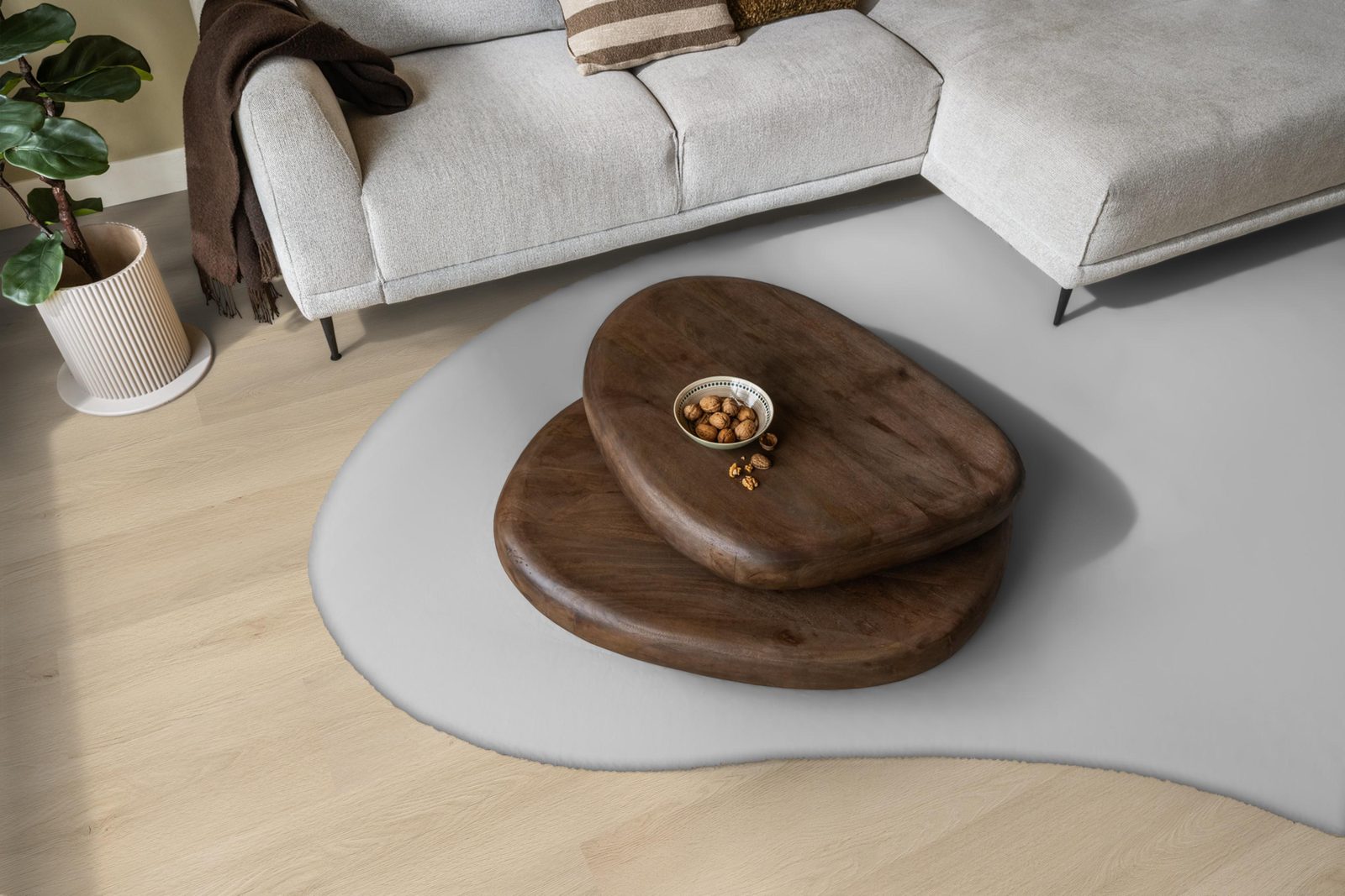 Ambiant pvc loose lay plank Marento Beige – sfeerfoto