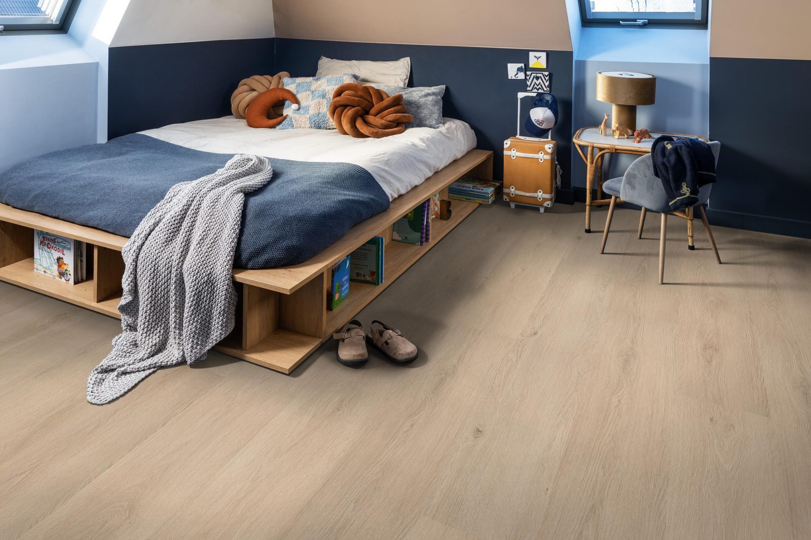 Ambiant pvc loose lay plank Marento Light oak – sfeerfoto