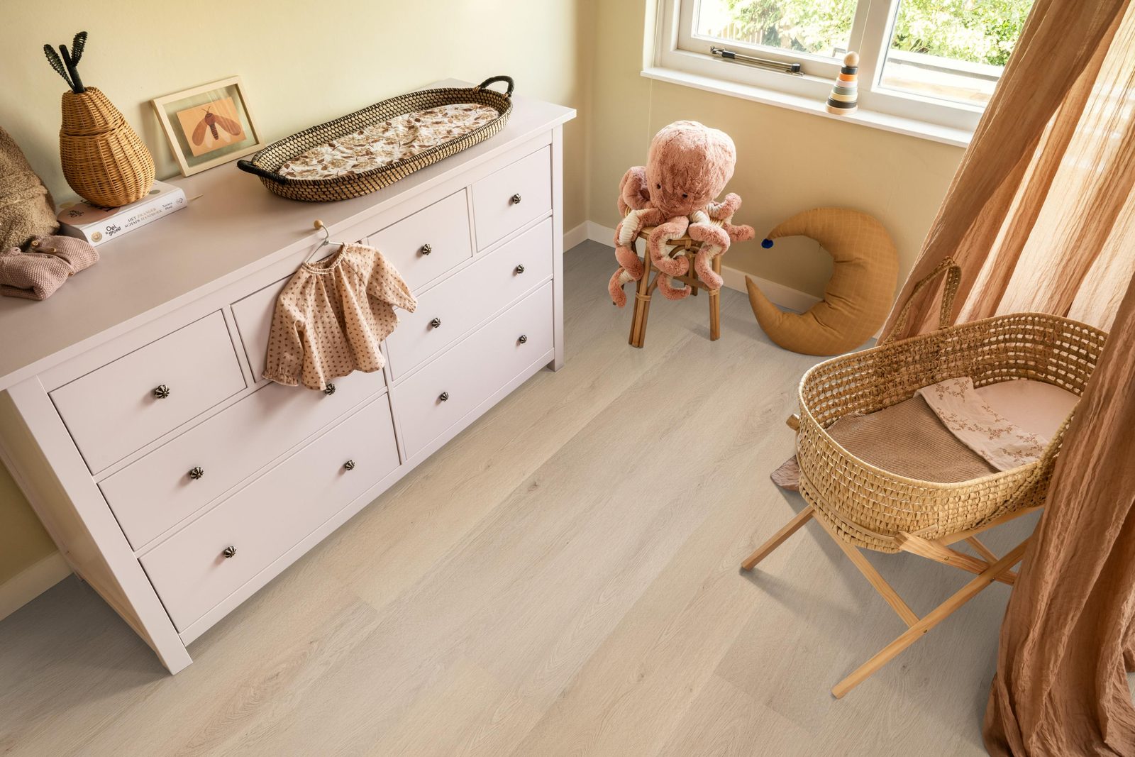 Ambiant pvc loose lay plank Marento Light oak – sfeerfoto