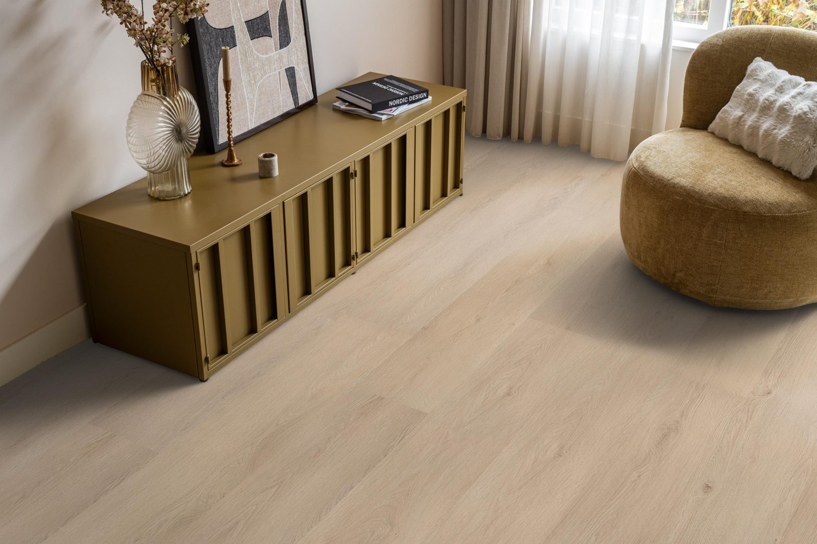 Ambiant pvc loose lay plank Marento Light oak – sfeerfoto