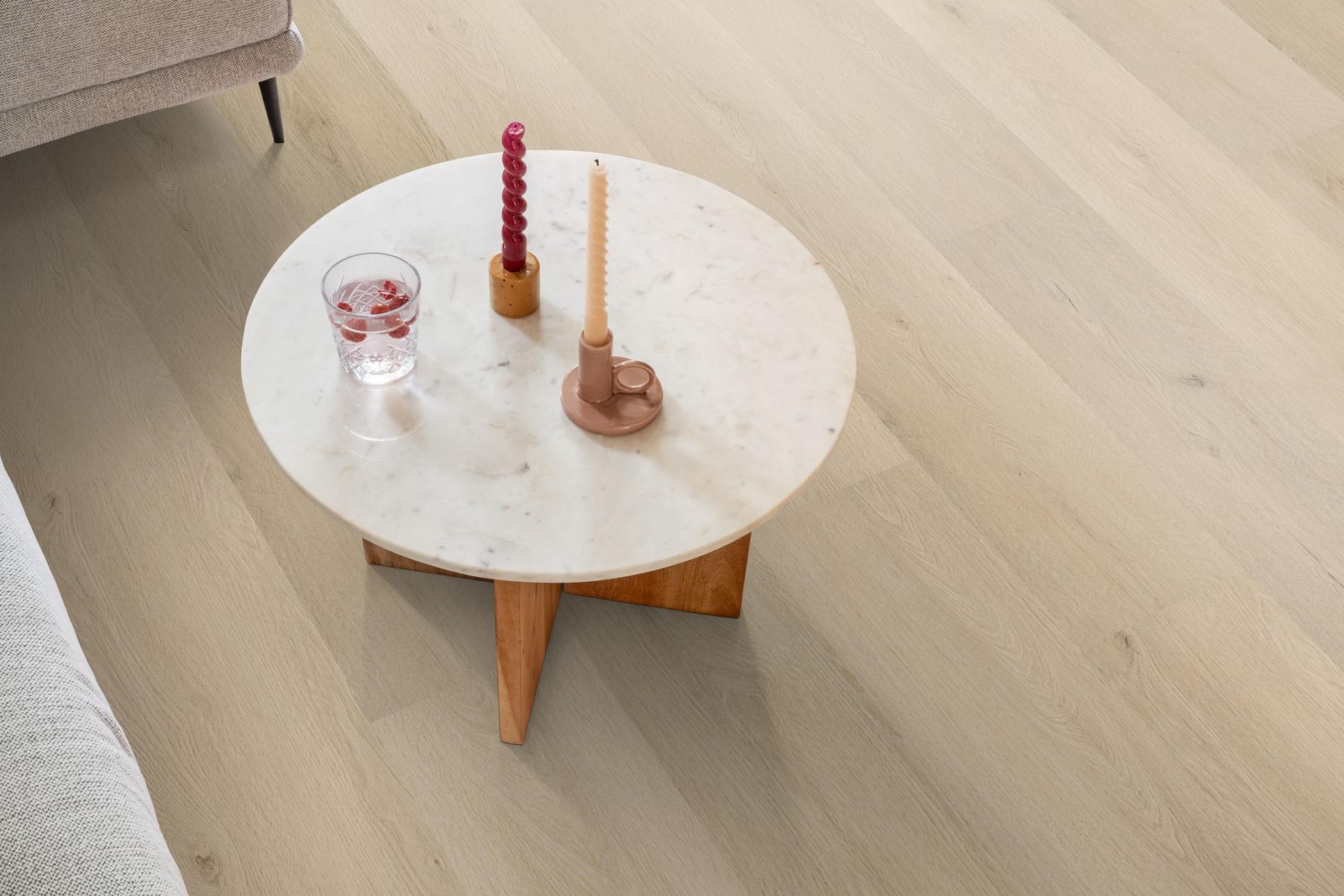 Ambiant pvc loose lay plank Marento Natural – sfeerfoto