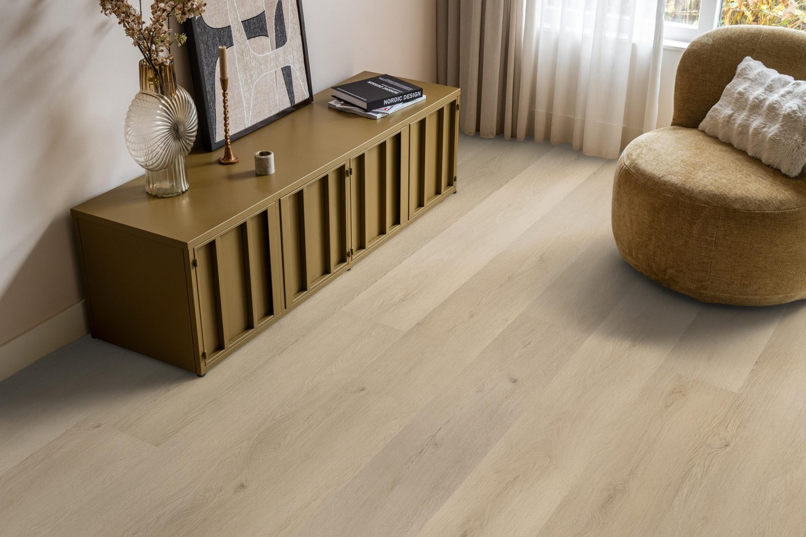 Ambiant pvc loose lay plank Marento Natural – sfeerfoto