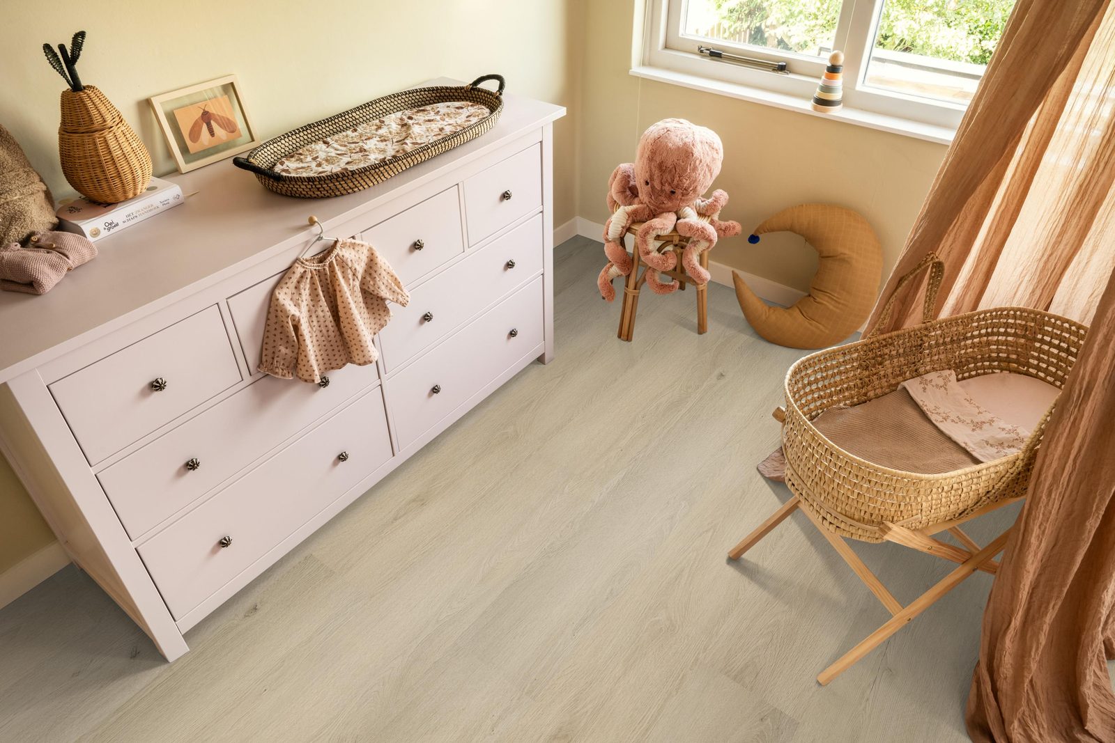 Ambiant pvc loose lay plank Marento Warm oak – sfeerfoto