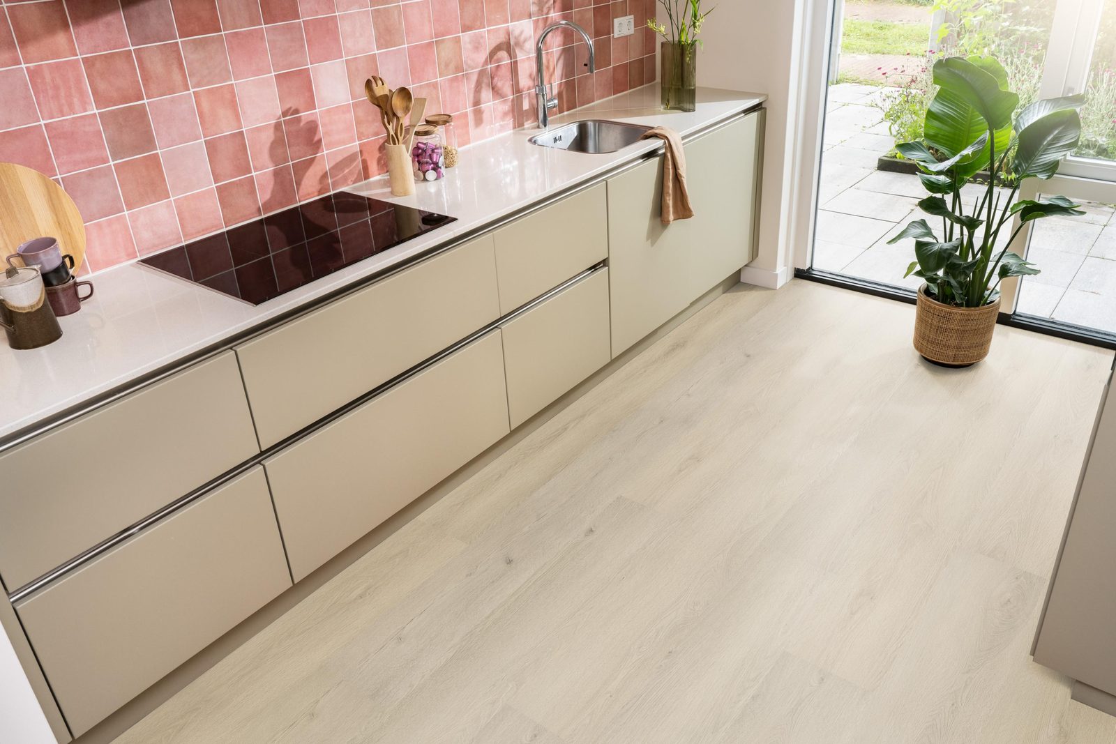 Ambiant pvc loose lay plank Marento Warm oak – sfeerfoto
