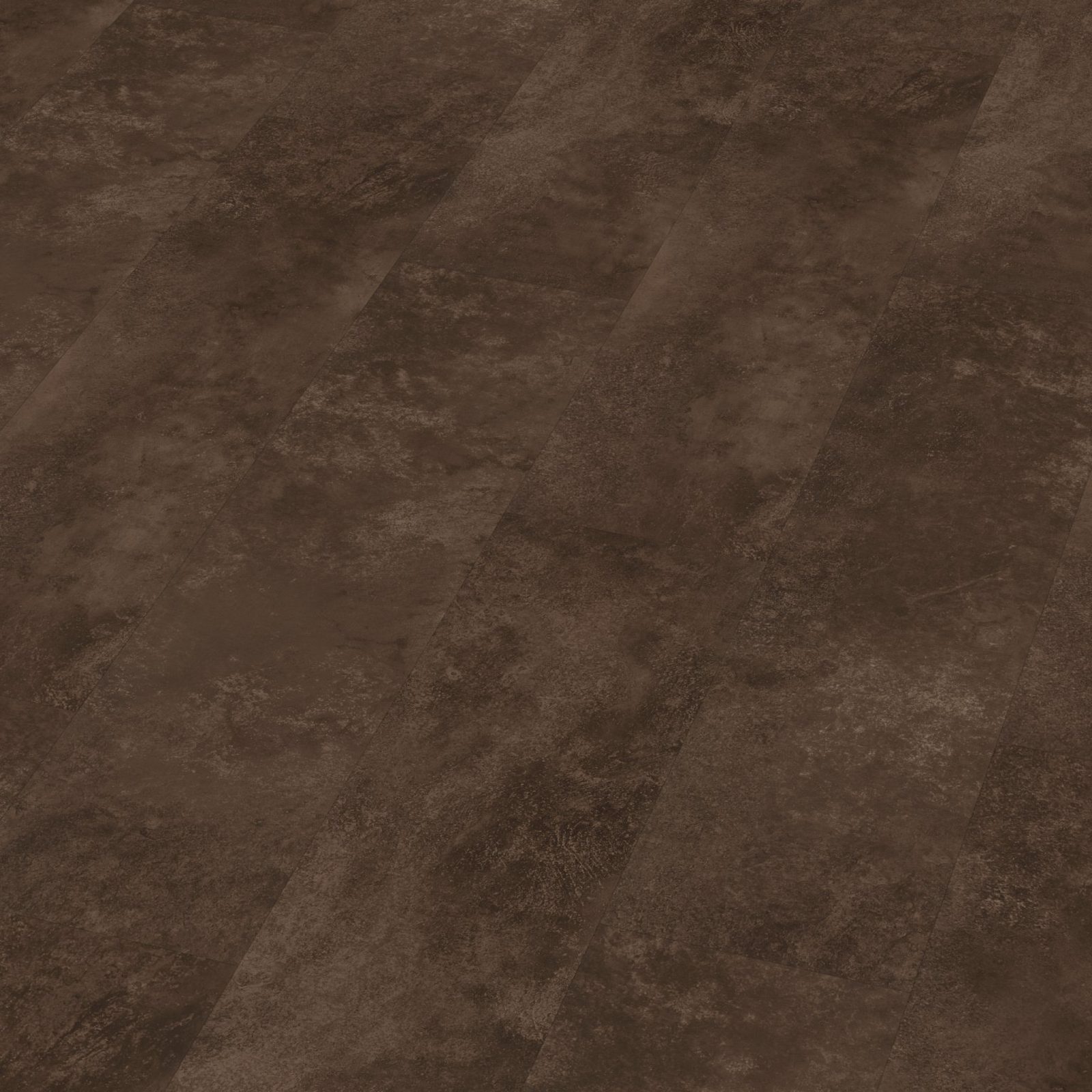 Ambiant pvc plak tegel/betonlook Viretto Brown – kamervisualisatie