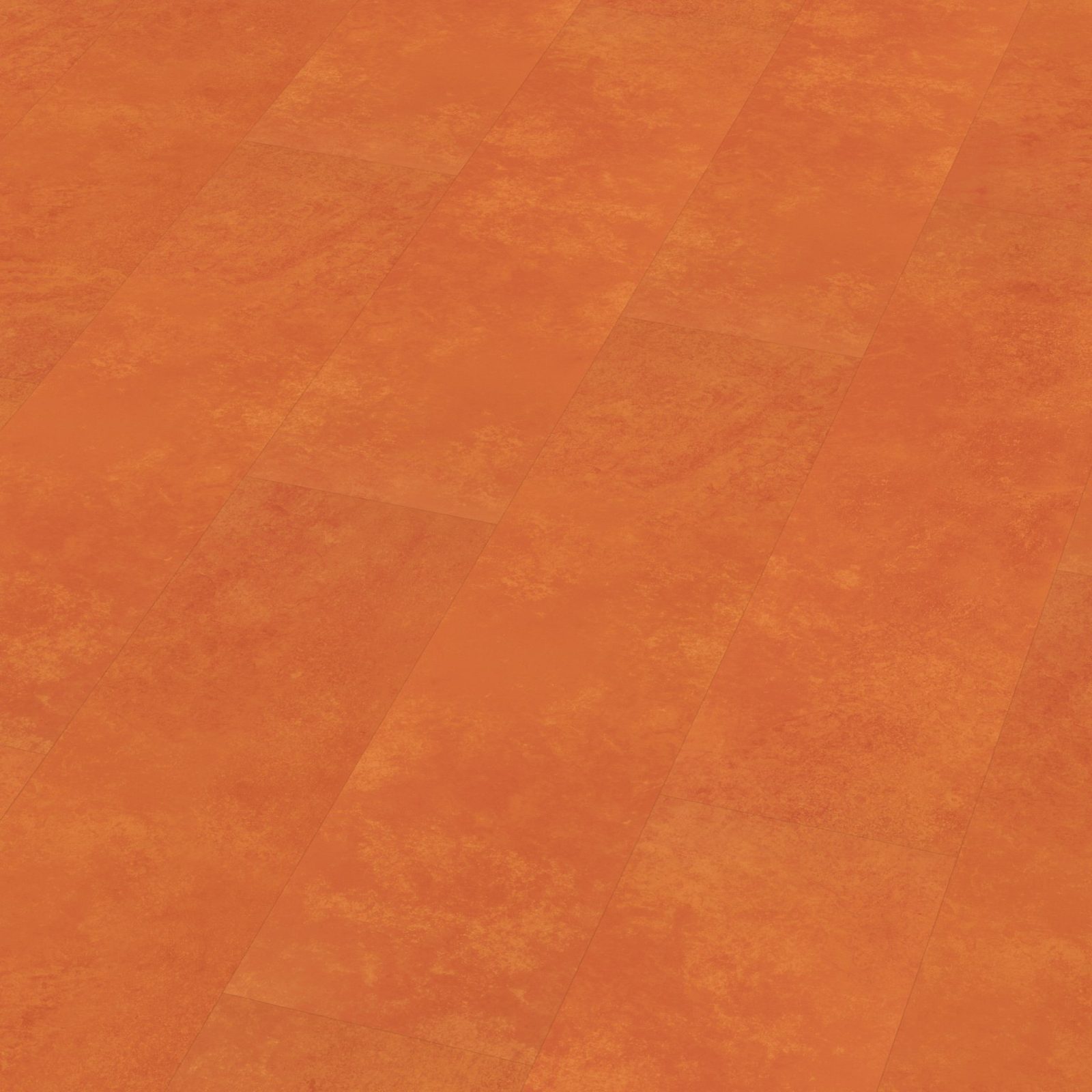 Ambiant pvc plak tegel/betonlook Viretto Orange – kamervisualisatie
