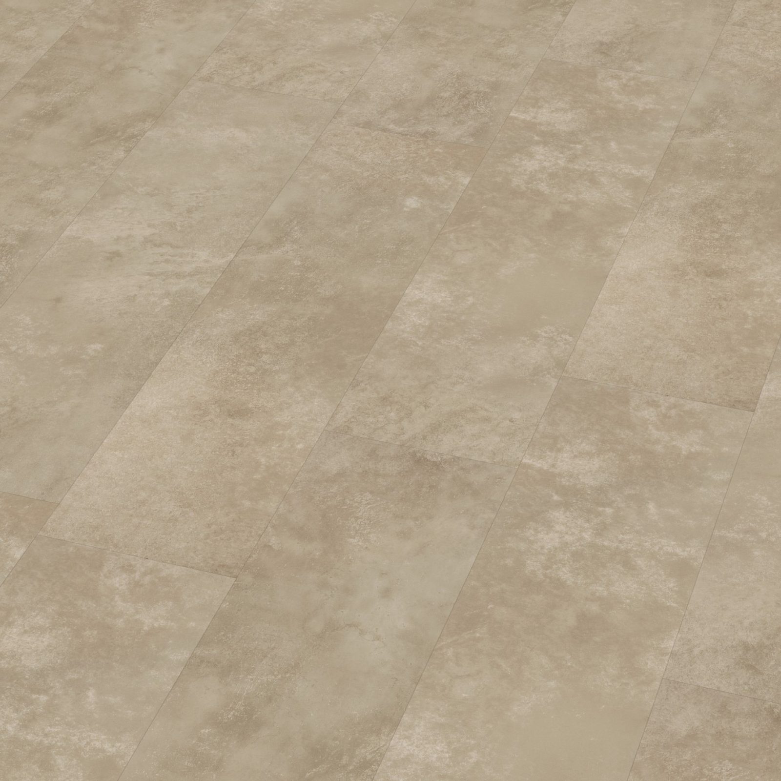 Ambiant pvc plak tegel/betonlook Viretto Sand – kamervisualisatie