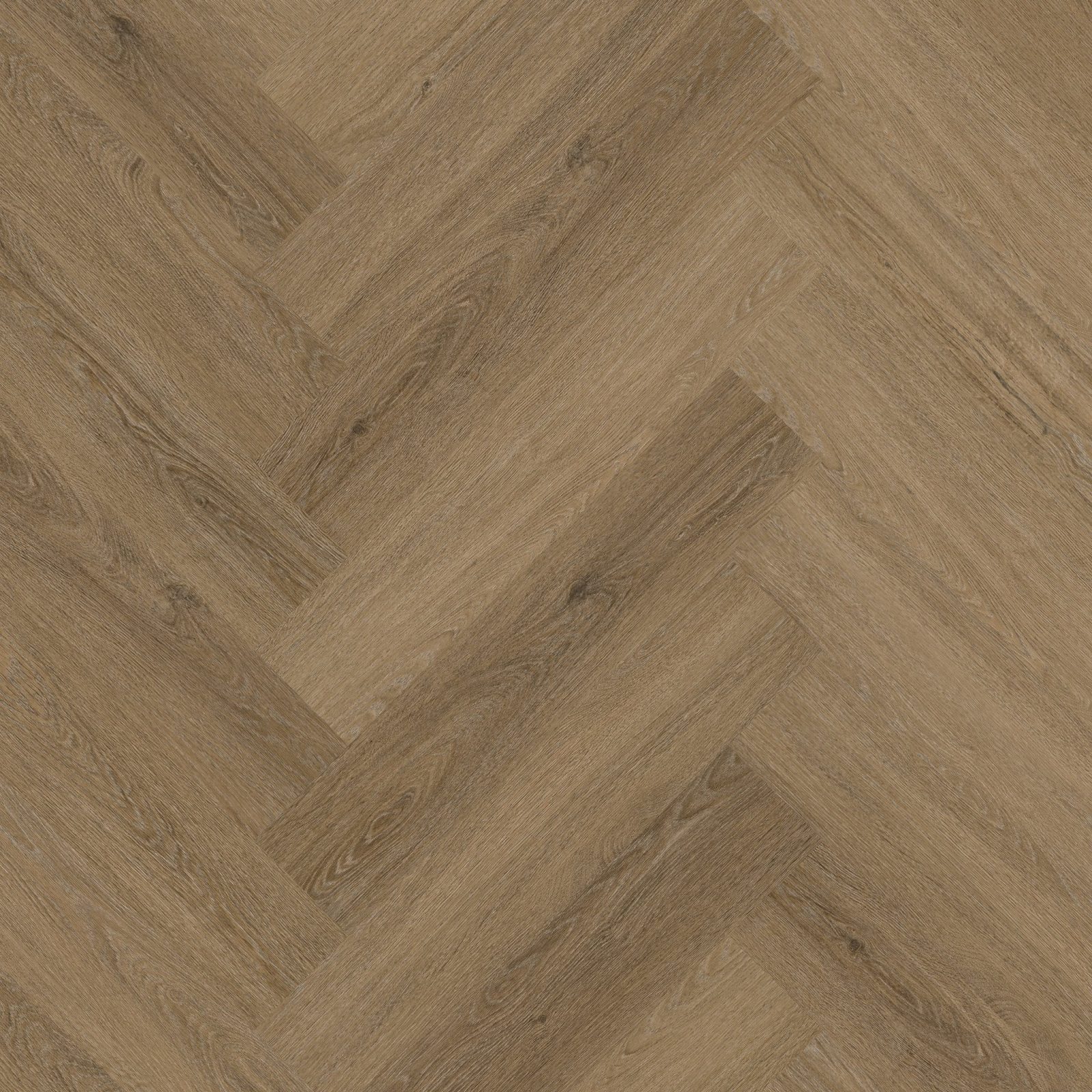 Ambiant pvc visgraat plak Spigato Viranto Light brown – vloeraanzicht