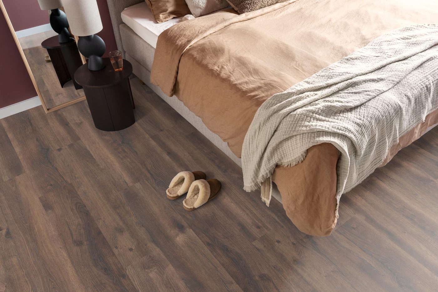 Laminaat Gigafloor Inwood Eiken Donker Gerookt - Afbeelding 3