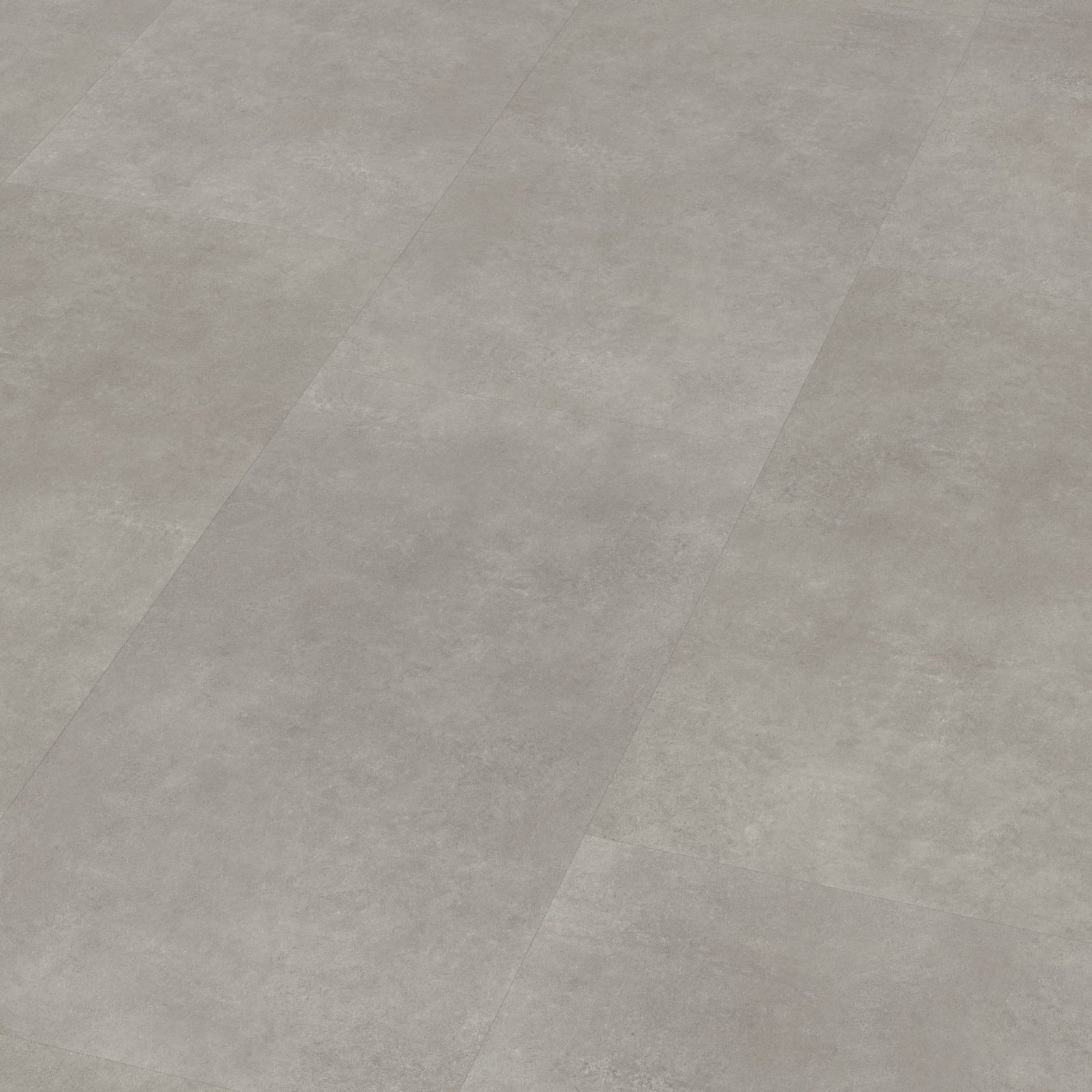 VTWONEN pvc klik tegel/betonlook Basic Light grey – kamervisualisatie