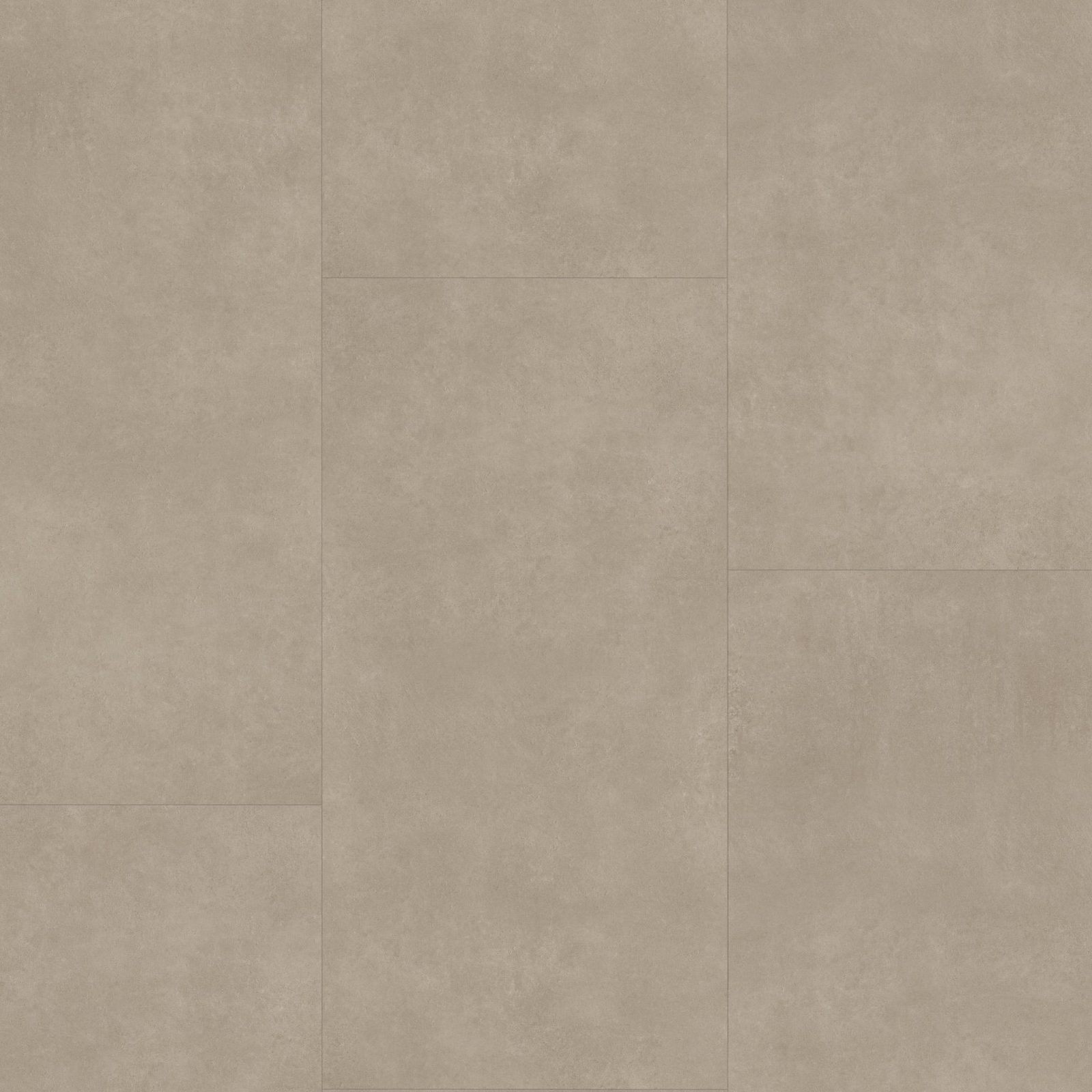 VTWONEN pvc klik tegel/betonlook Basic Sand – vloeraanzicht