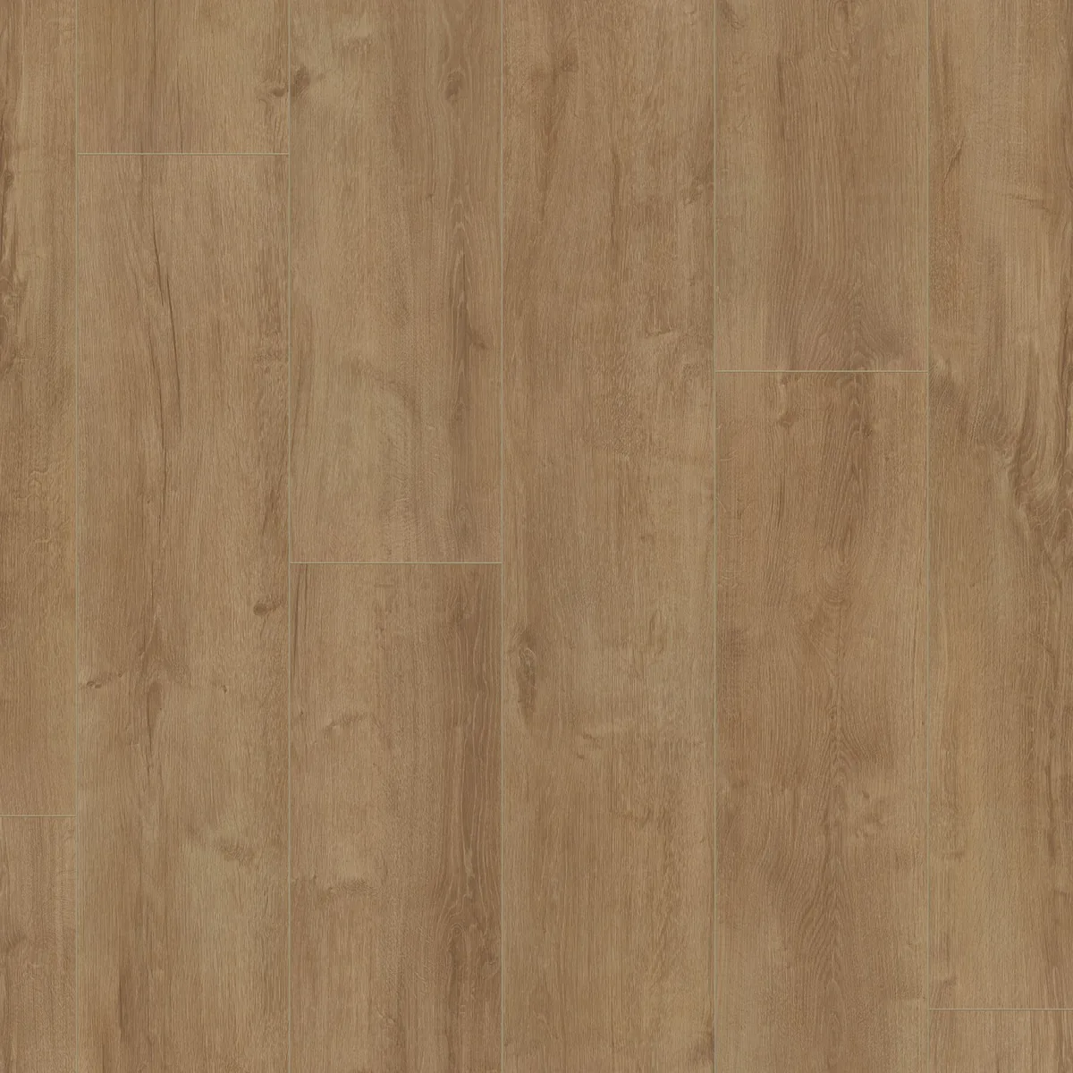 Sunnyside / Superior oak lichtbruin eiken, laminaat gelegd, recht van boven gezien