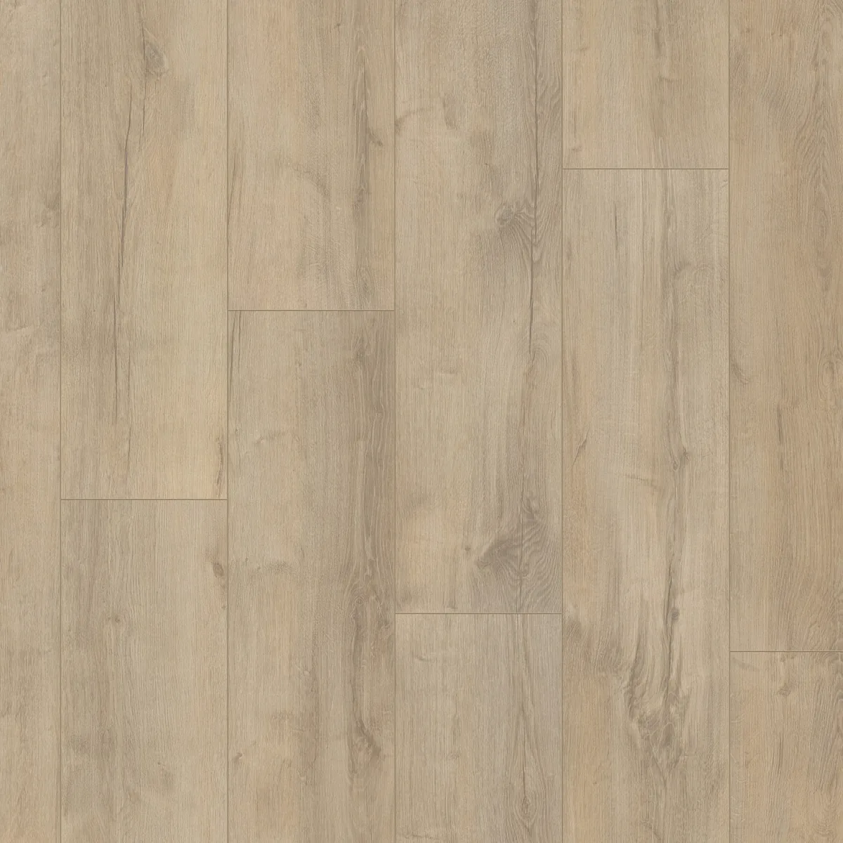 Sunnyside / Superior oak beige eiken, laminaat gelegd, recht van boven gezien