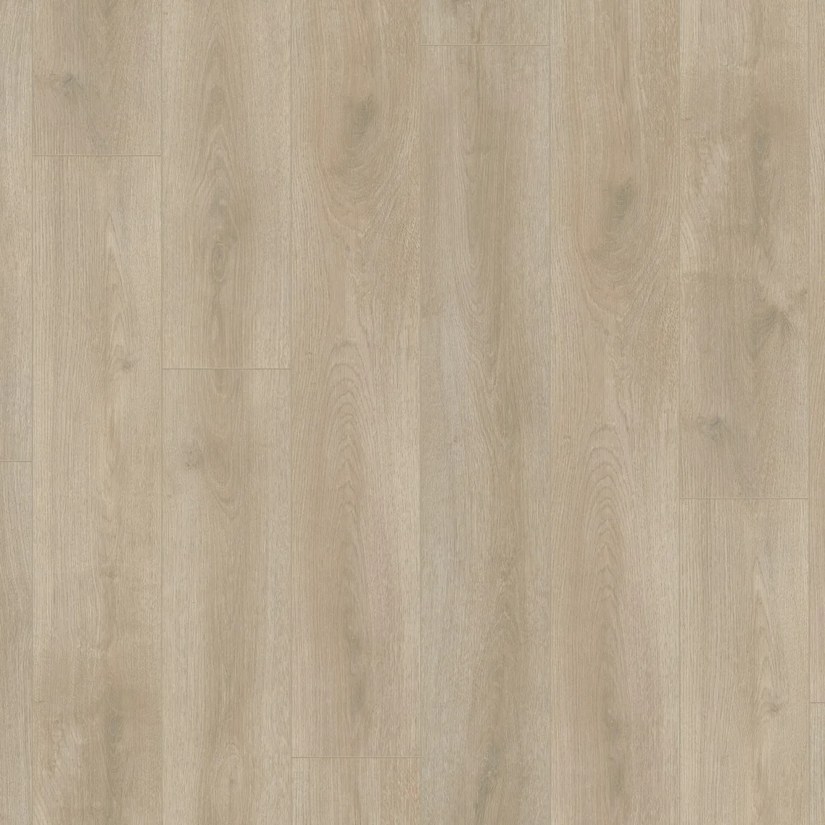 Woodside / Sunny oak beige eiken, laminaat gelegd, recht van boven gezien