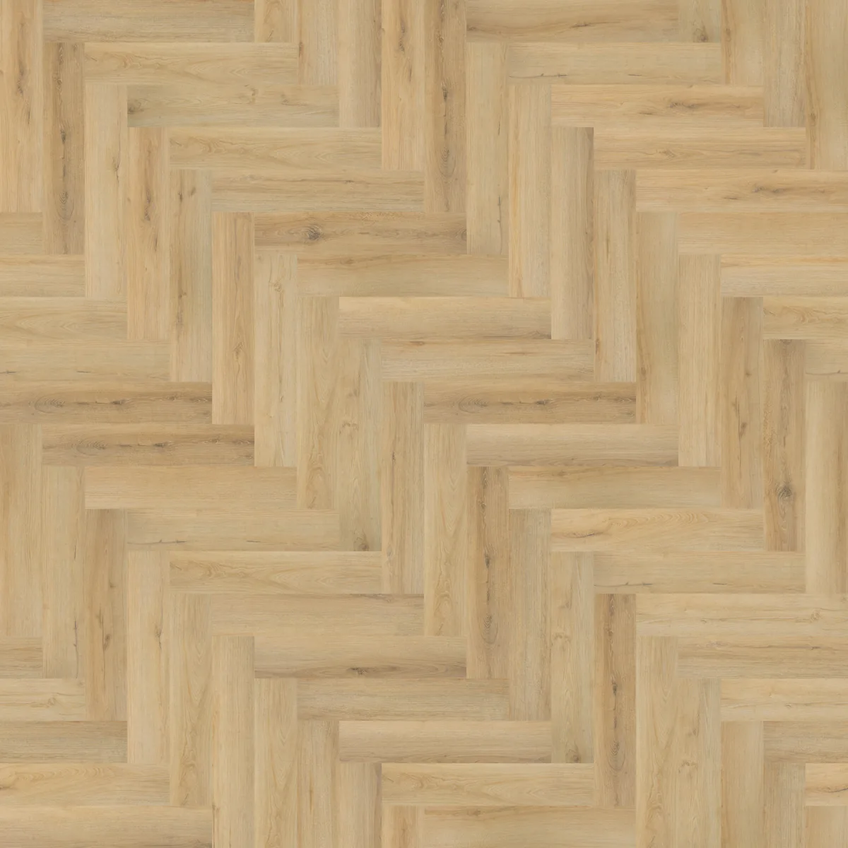 Greenford / Valento Natural, visgraat klik pvc van dichtbij, de houtnerf in beeld