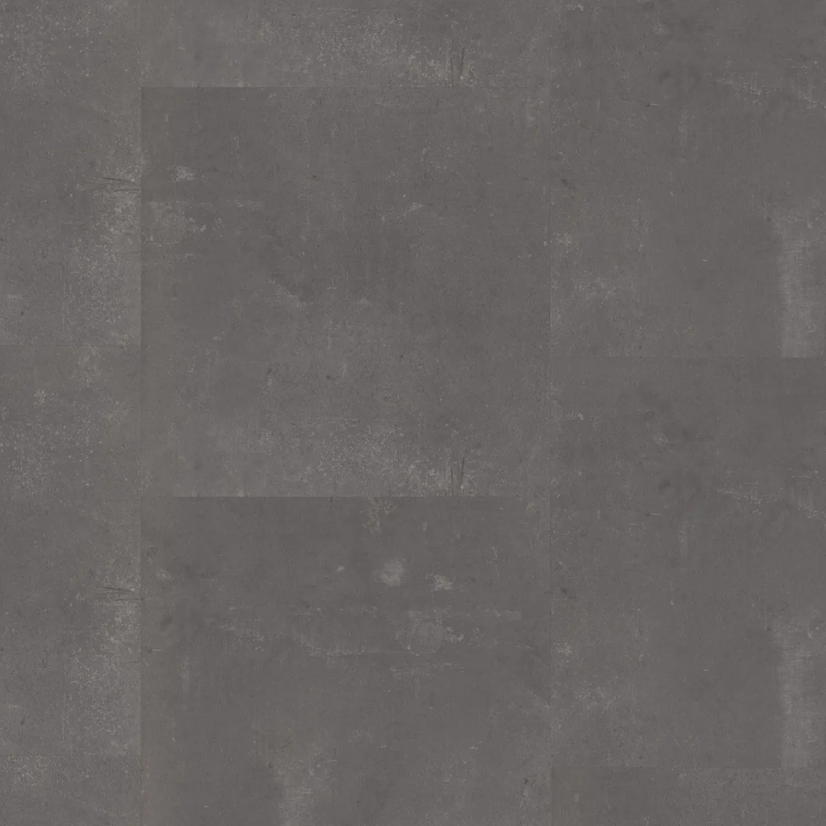 Westminster / Piero dark grey, plak pvc gelegd, recht van boven gezien
