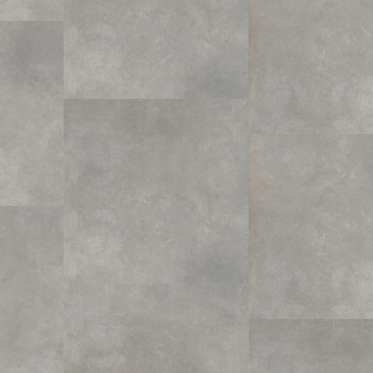 Victoria / Ceramo light grey, plak pvc gelegd, recht van boven gezien
