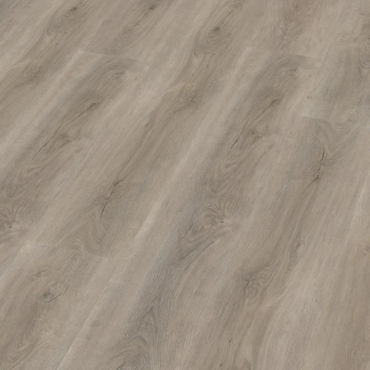 Parramatta / Robusto Light Grey, klik pvc schuin van boven, met het verspringende legverband in beeld