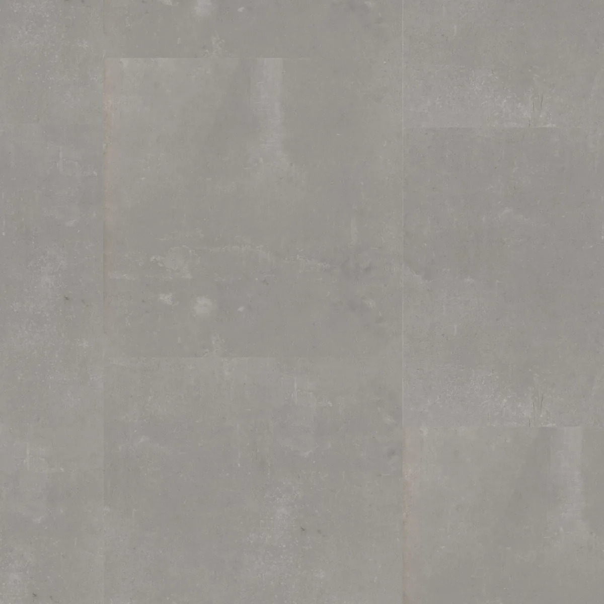Westminster / Piero light grey, klik pvc gelegd, recht van boven gezien