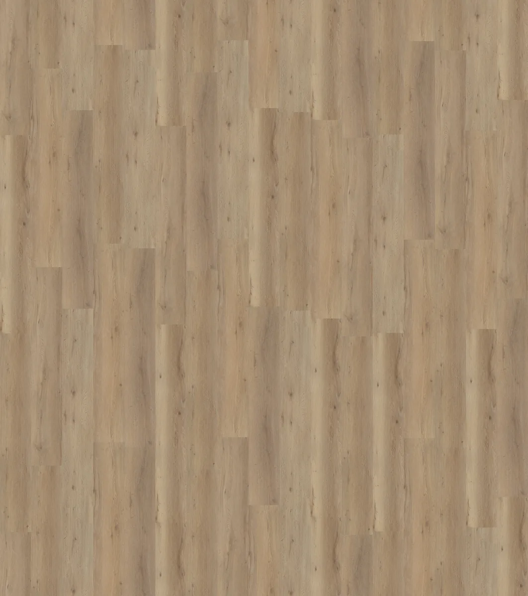 Leyton / Vivero natural oak, klik pvc van dichtbij, de houtnerf in beeld