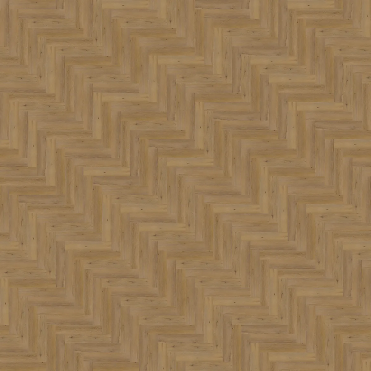 Leyton / Vivero dark oak, visgraat plak pvc van dichtbij, de houtnerf in beeld