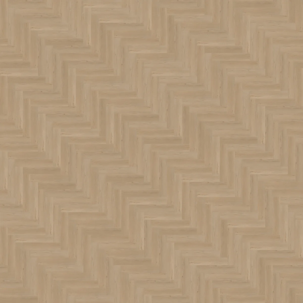 Leyton / Vivero Beige, visgraat klik pvc van dichtbij, de houtnerf in beeld