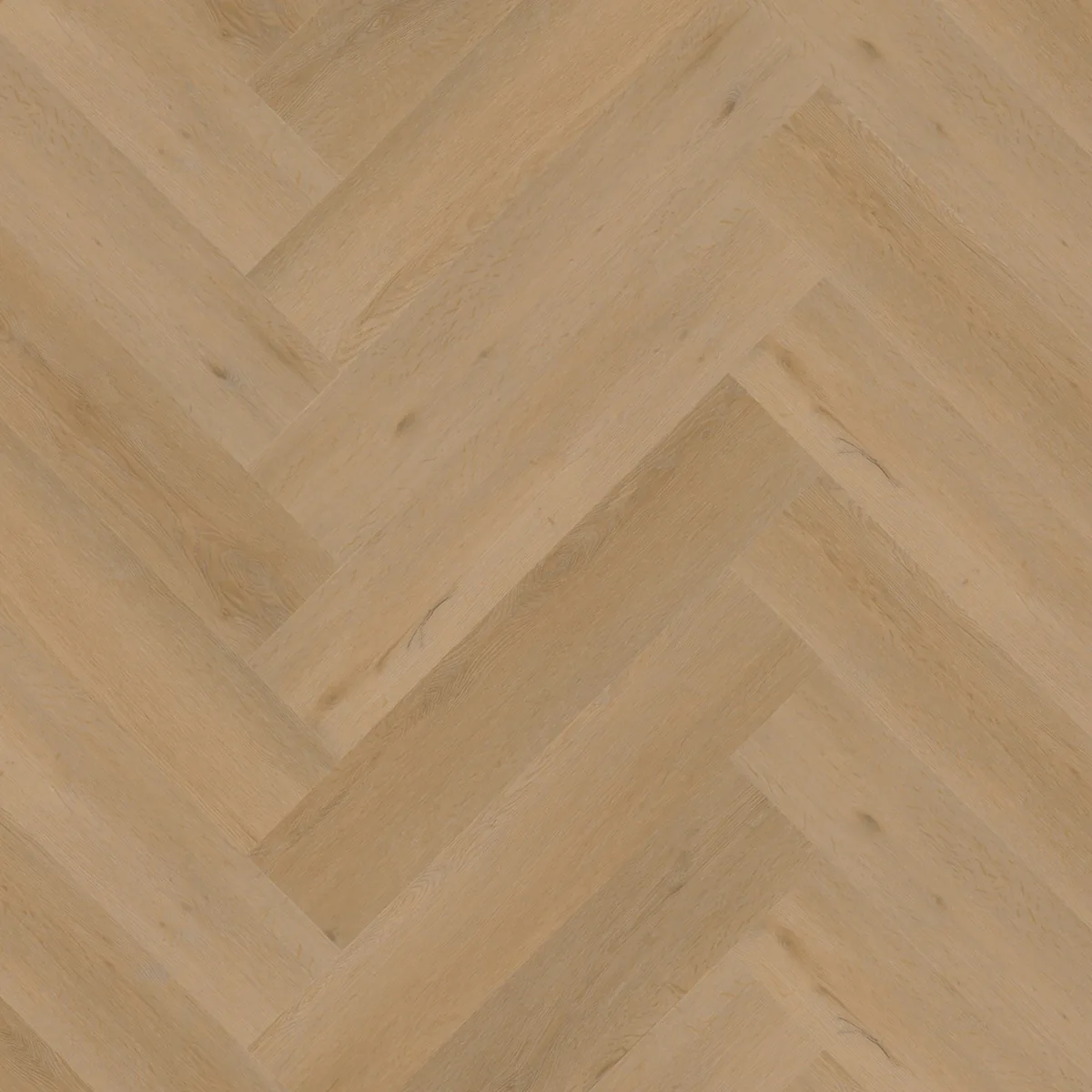Leyton / Vivero Warm oak, visgraat klik pvc gelegd, recht van boven gezien