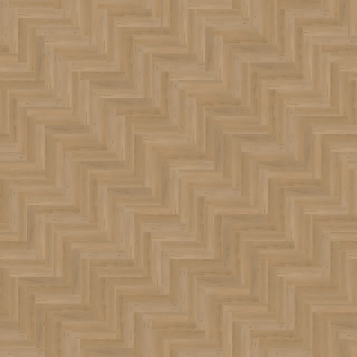 Leyton / Vivero Warm oak, visgraat klik pvc van dichtbij, de houtnerf in beeld
