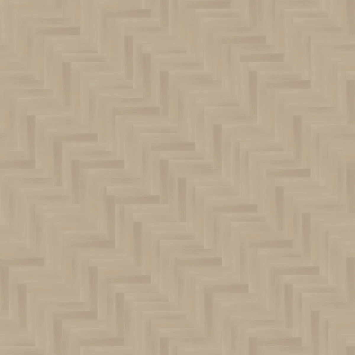 Fulham / Estino beige, visgraat plak pvc van dichtbij, de houtnerf in beeld