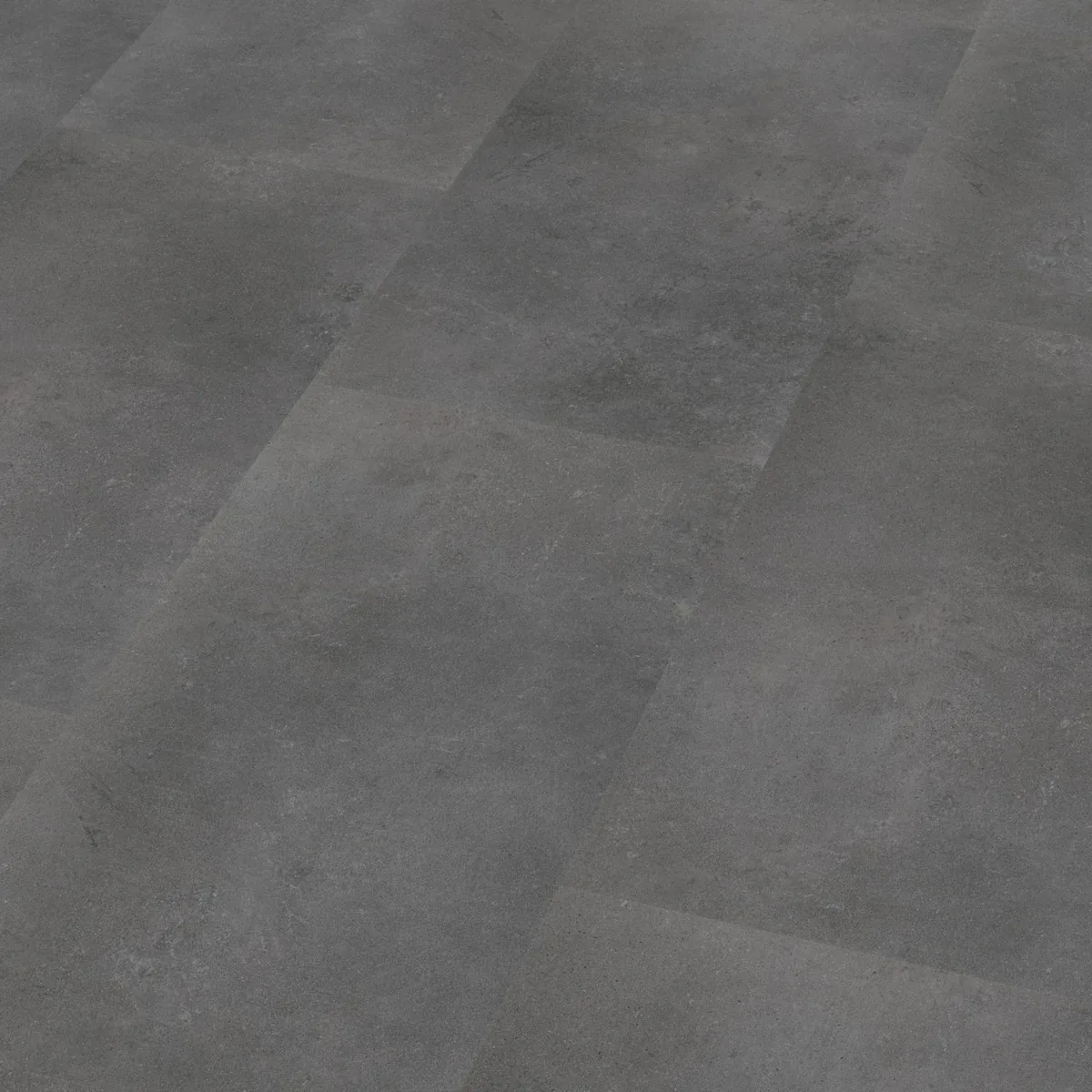 Southwark / Sarino dark grey, klik pvc schuin van boven, met het verspringende legverband in beeld